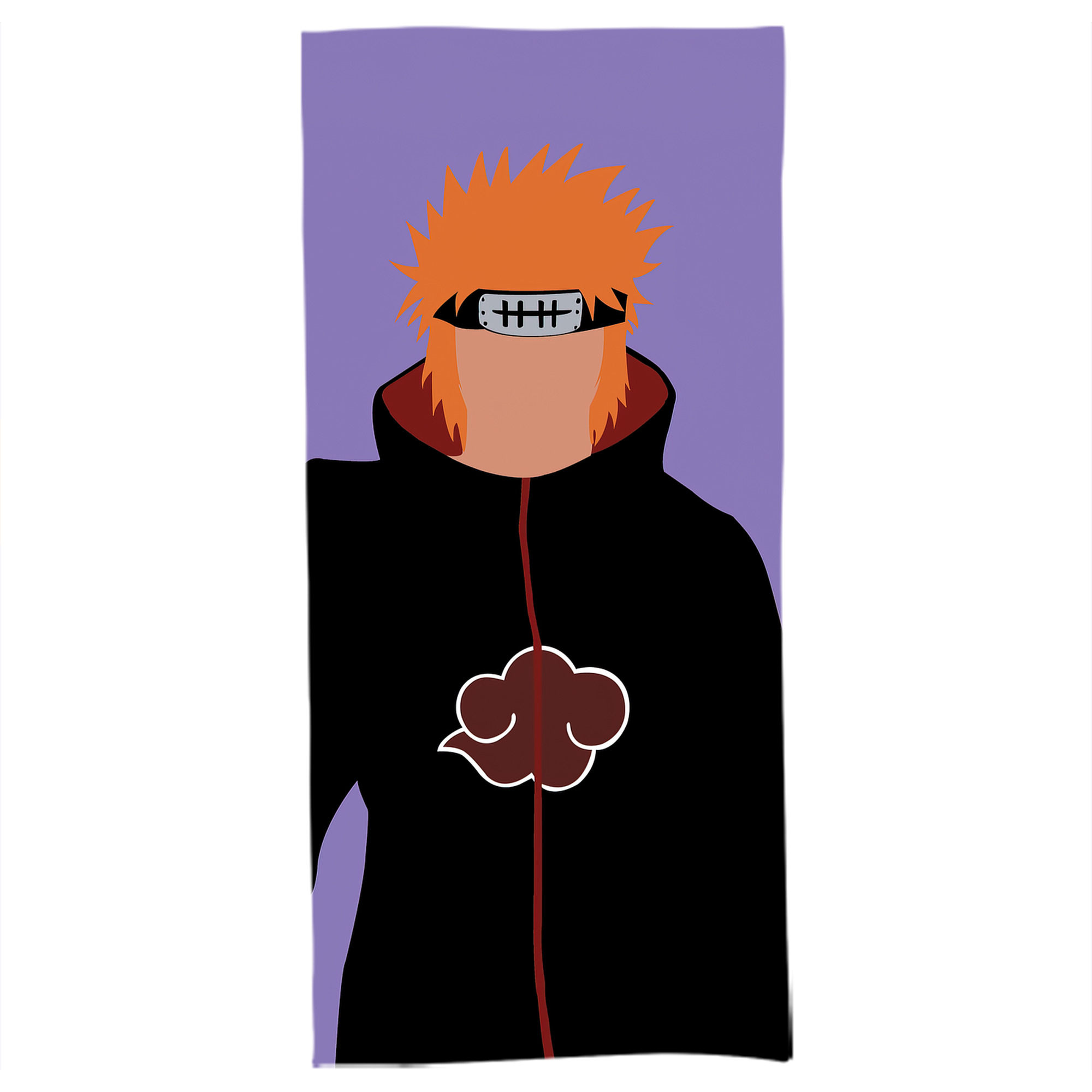 （画像用） NARUTO -ナルト- NARUTO -ナルト- 疾風伝 大判バスタオル 70×140cm 吸水速乾 柔らかい肌触り