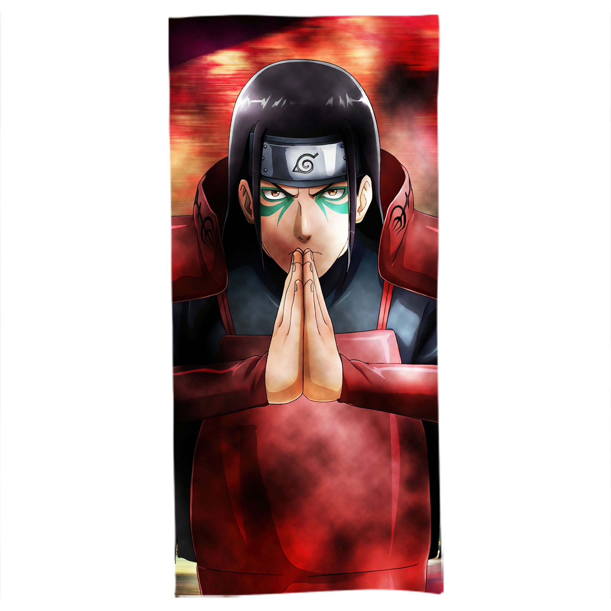 （画像用） NARUTO -ナルト- NARUTO -ナルト- 疾風伝 大判バスタオル 70×140cm 吸水速乾 柔らかい肌触り