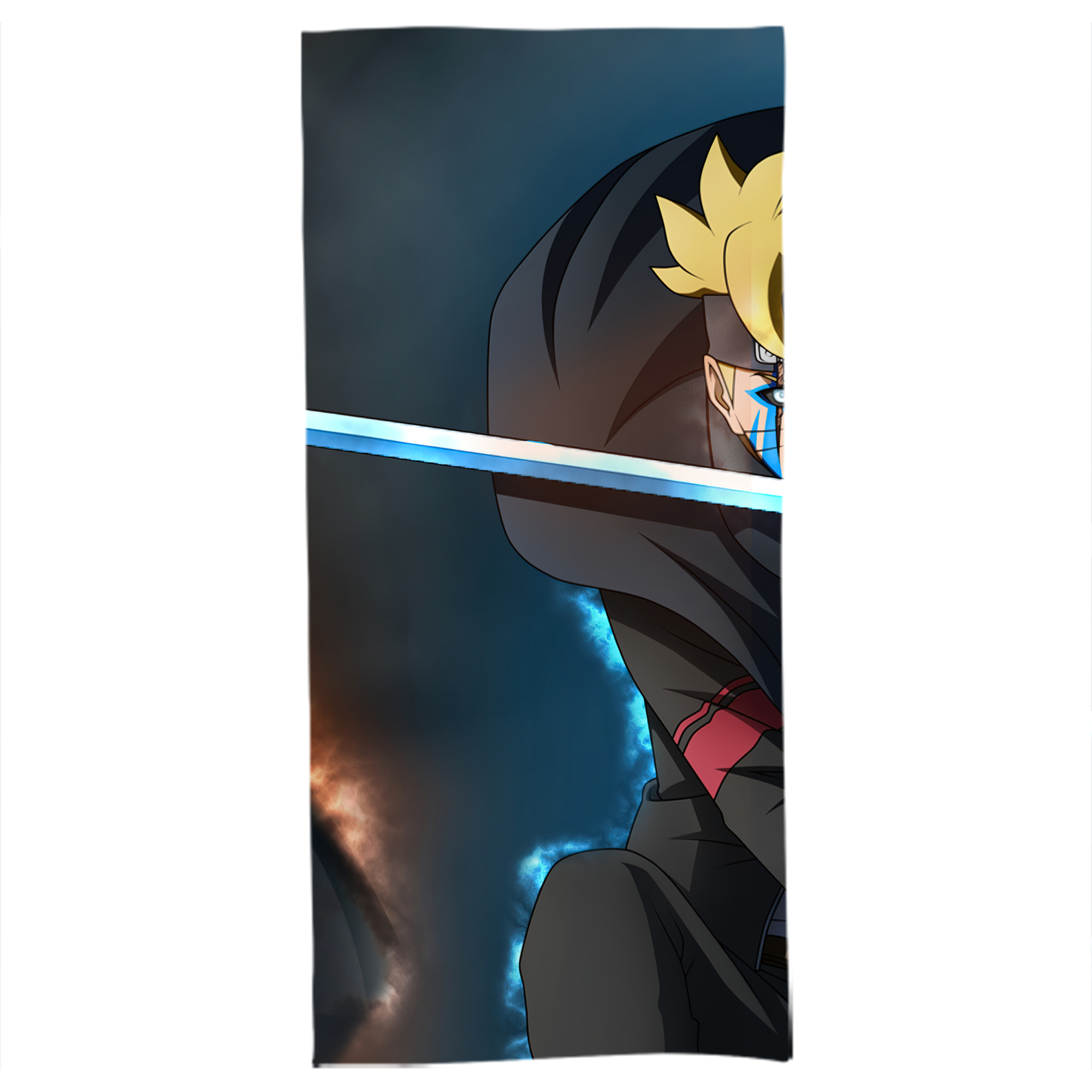 （画像用） NARUTO -ナルト- NARUTO -ナルト- 疾風伝 大判バスタオル 70×140cm 吸水速乾 柔らかい肌触り