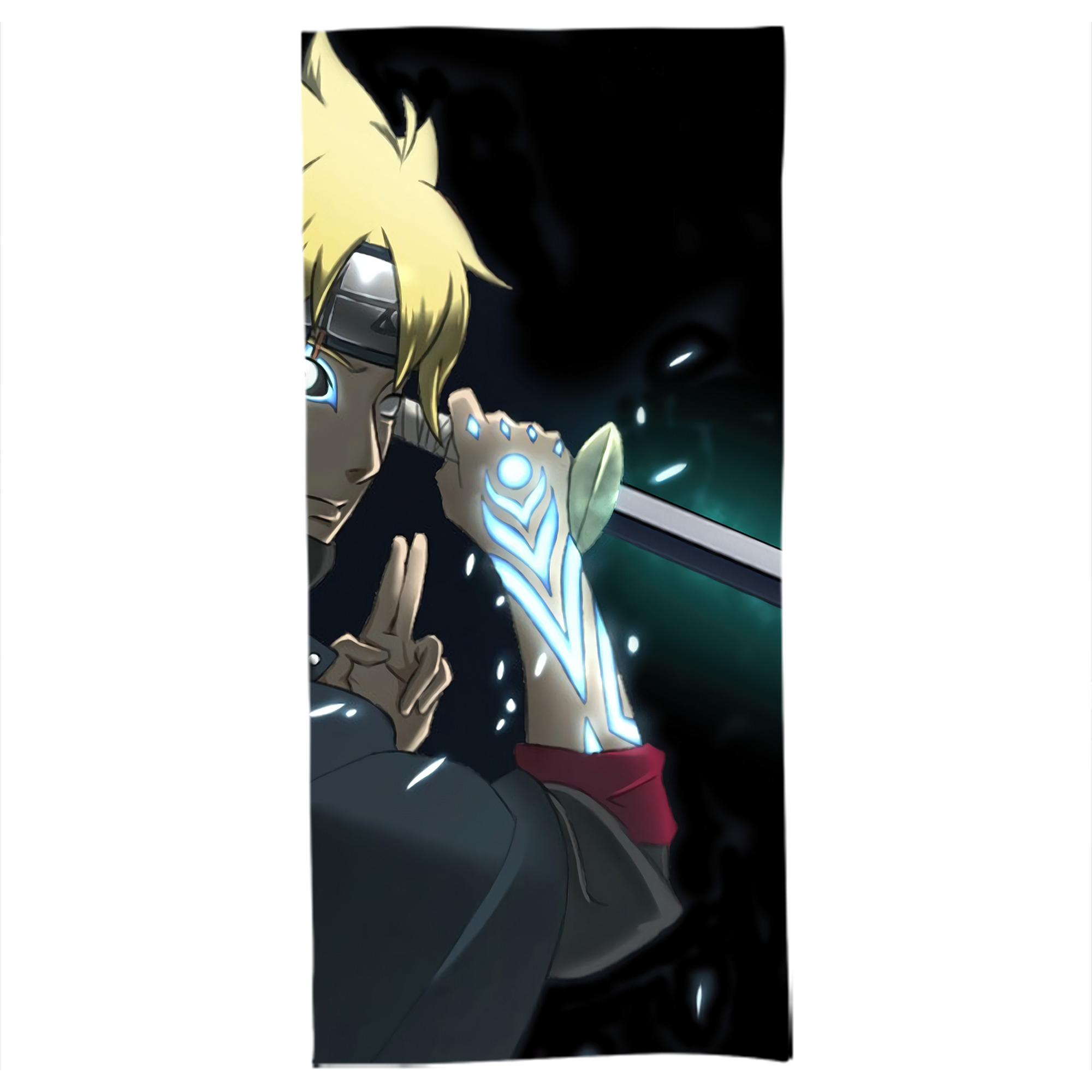 （画像用） NARUTO -ナルト- NARUTO -ナルト- 疾風伝 大判バスタオル 70×140cm 吸水速乾 柔らかい肌触り