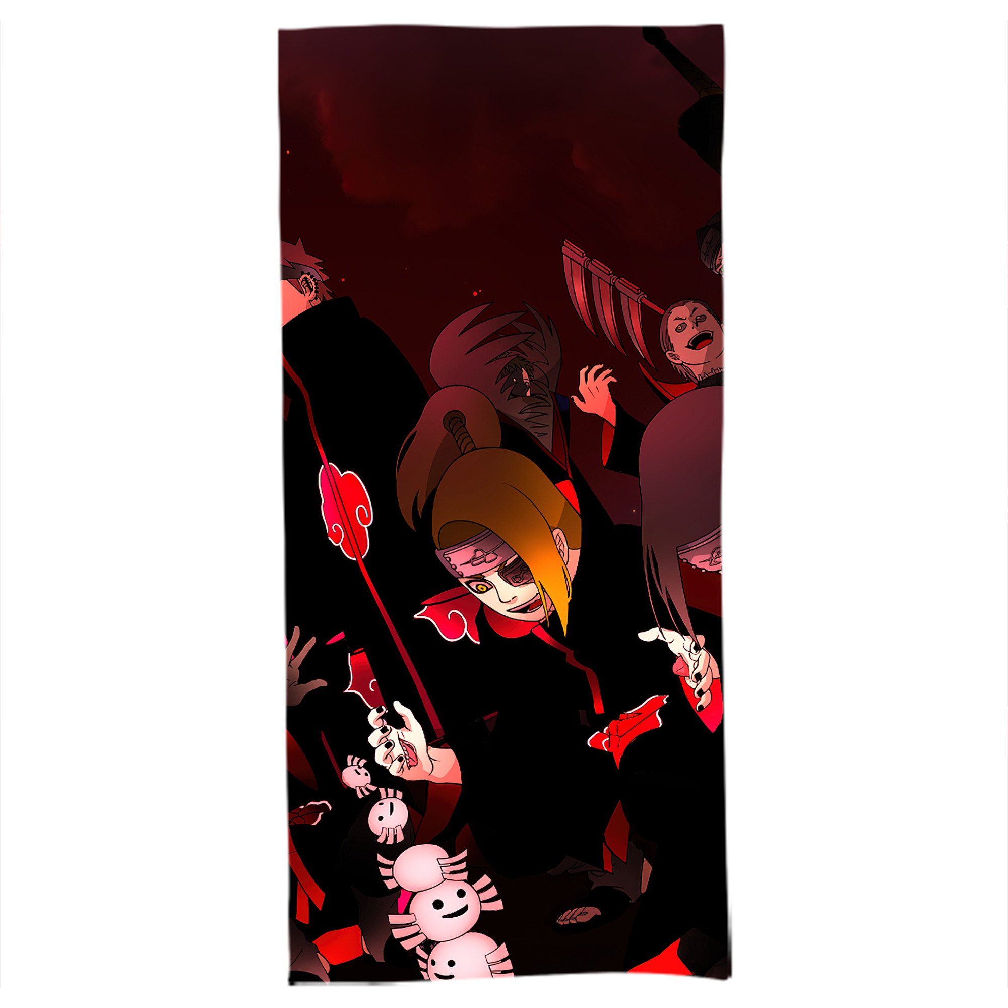 （画像用） NARUTO -ナルト- NARUTO -ナルト- 疾風伝 大判バスタオル 70×140cm 吸水速乾 柔らかい肌触り