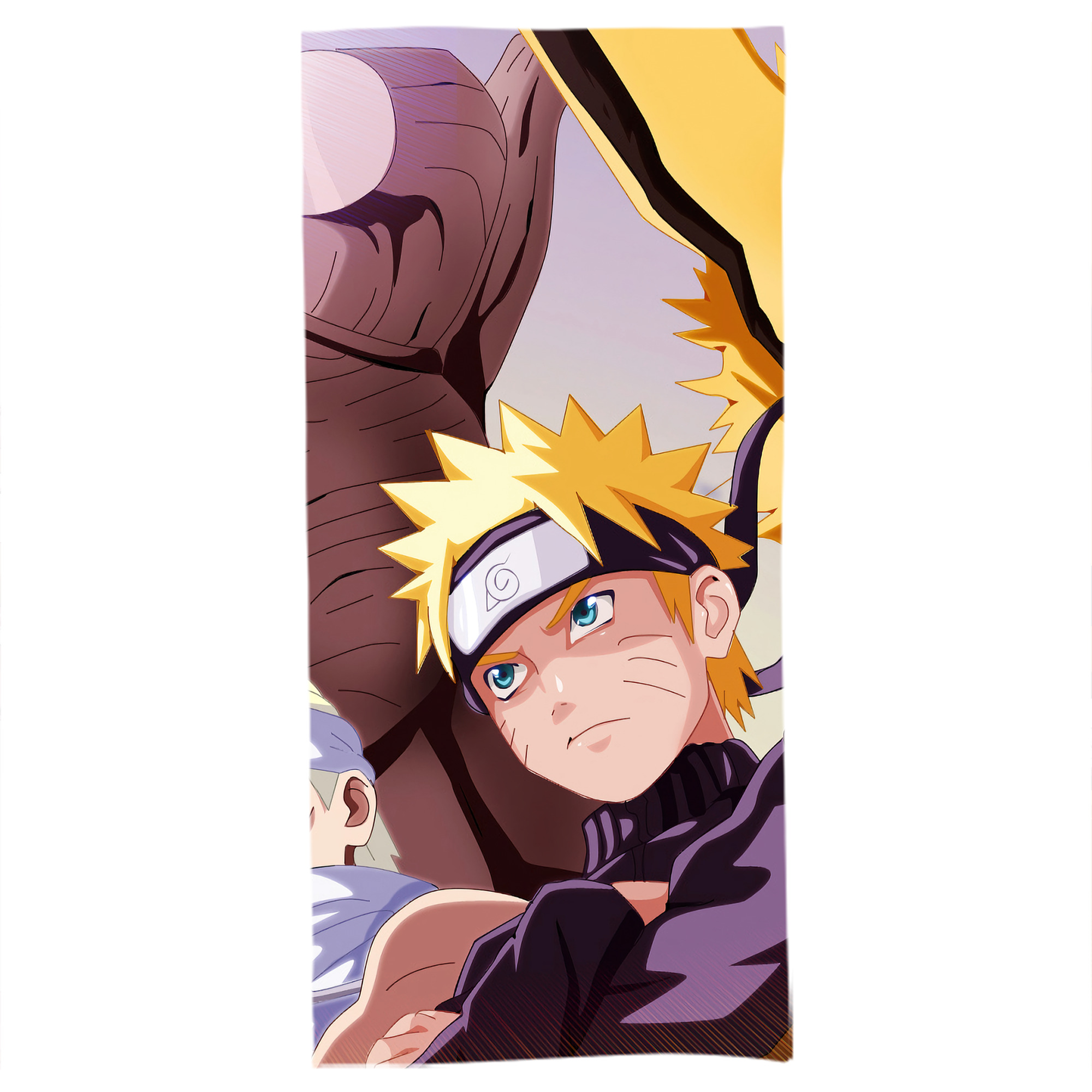 （画像用） NARUTO -ナルト- NARUTO -ナルト- 疾風伝 大判バスタオル 70×140cm 吸水速乾 柔らかい肌触り