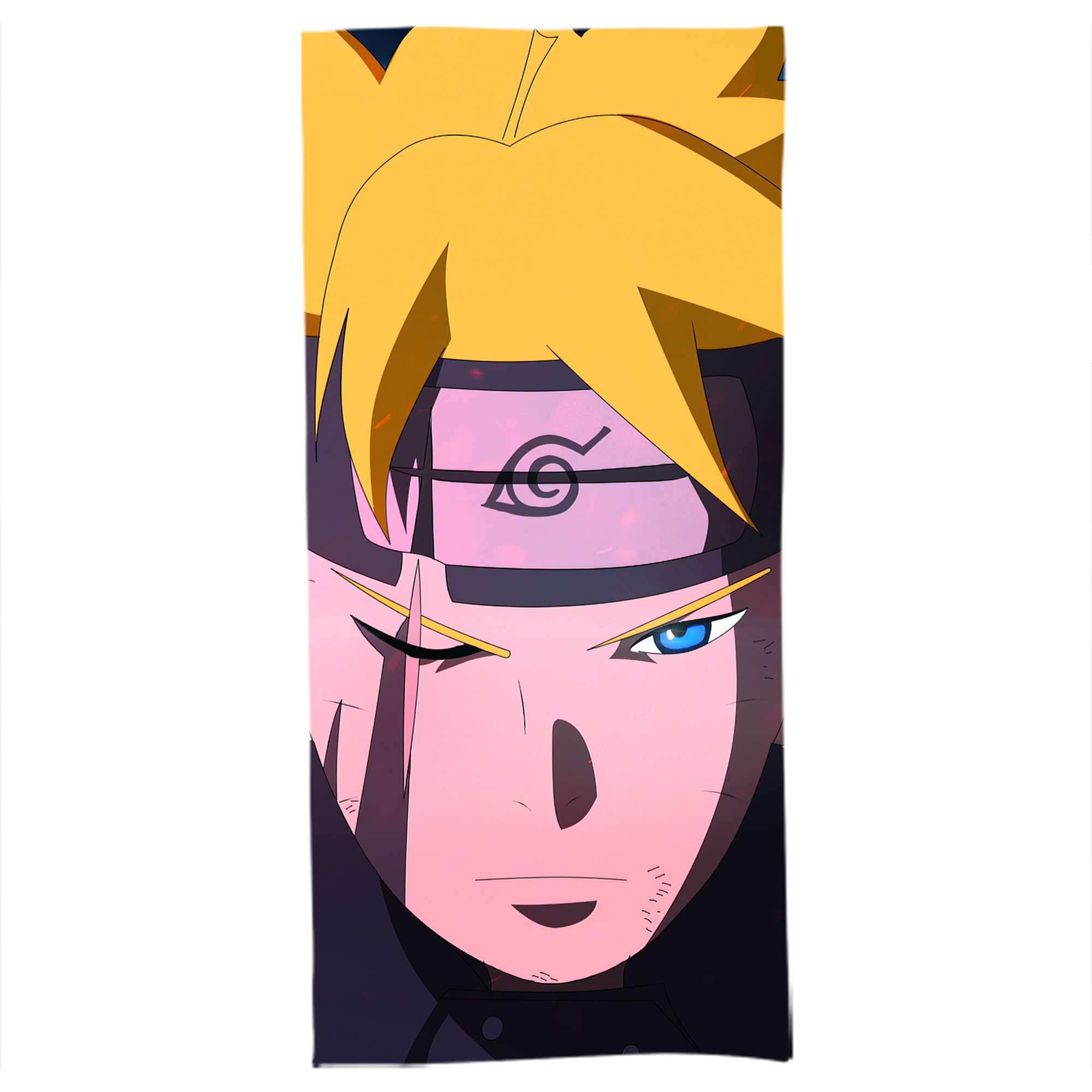 （画像用） NARUTO -ナルト- NARUTO -ナルト- 疾風伝 大判バスタオル 70×140cm 吸水速乾 柔らかい肌触り