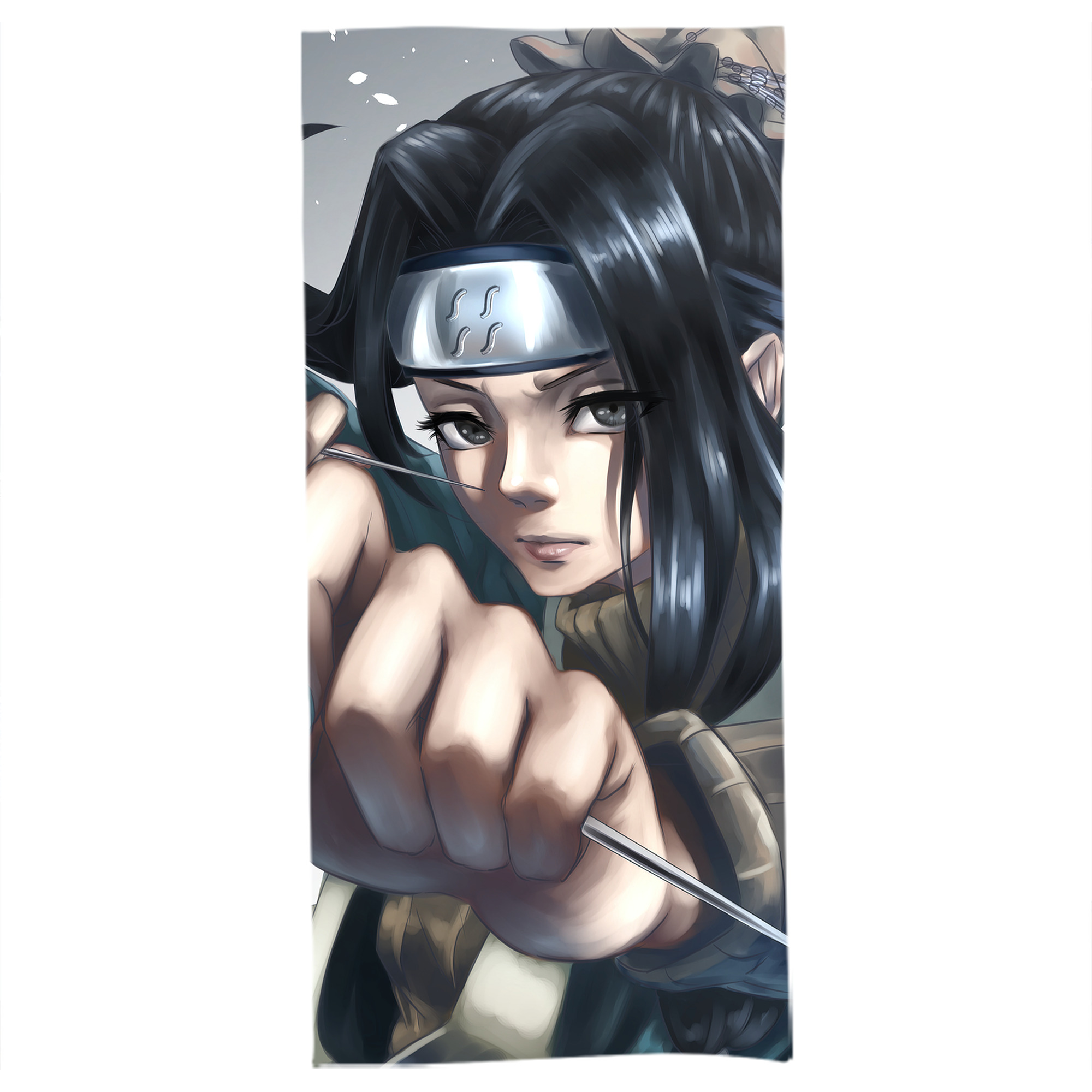 （画像用） NARUTO -ナルト- NARUTO -ナルト- 疾風伝 大判バスタオル 70×140cm 吸水速乾 柔らかい肌触り