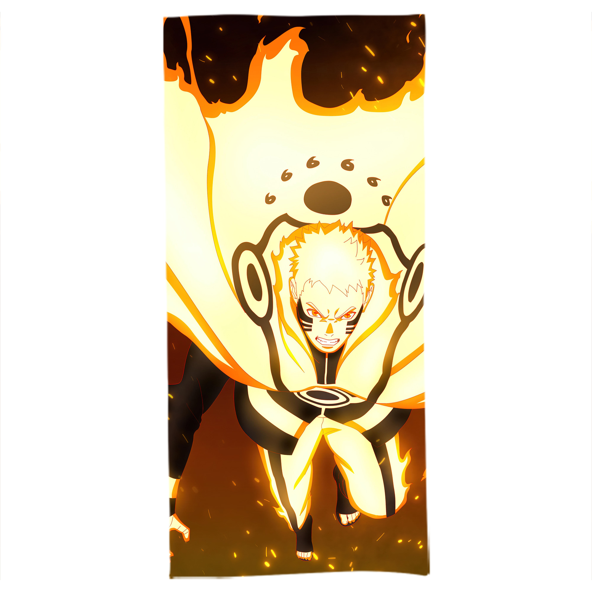 （画像用） NARUTO -ナルト- NARUTO -ナルト- 疾風伝 大判バスタオル 70×140cm 吸水速乾 柔らかい肌触り