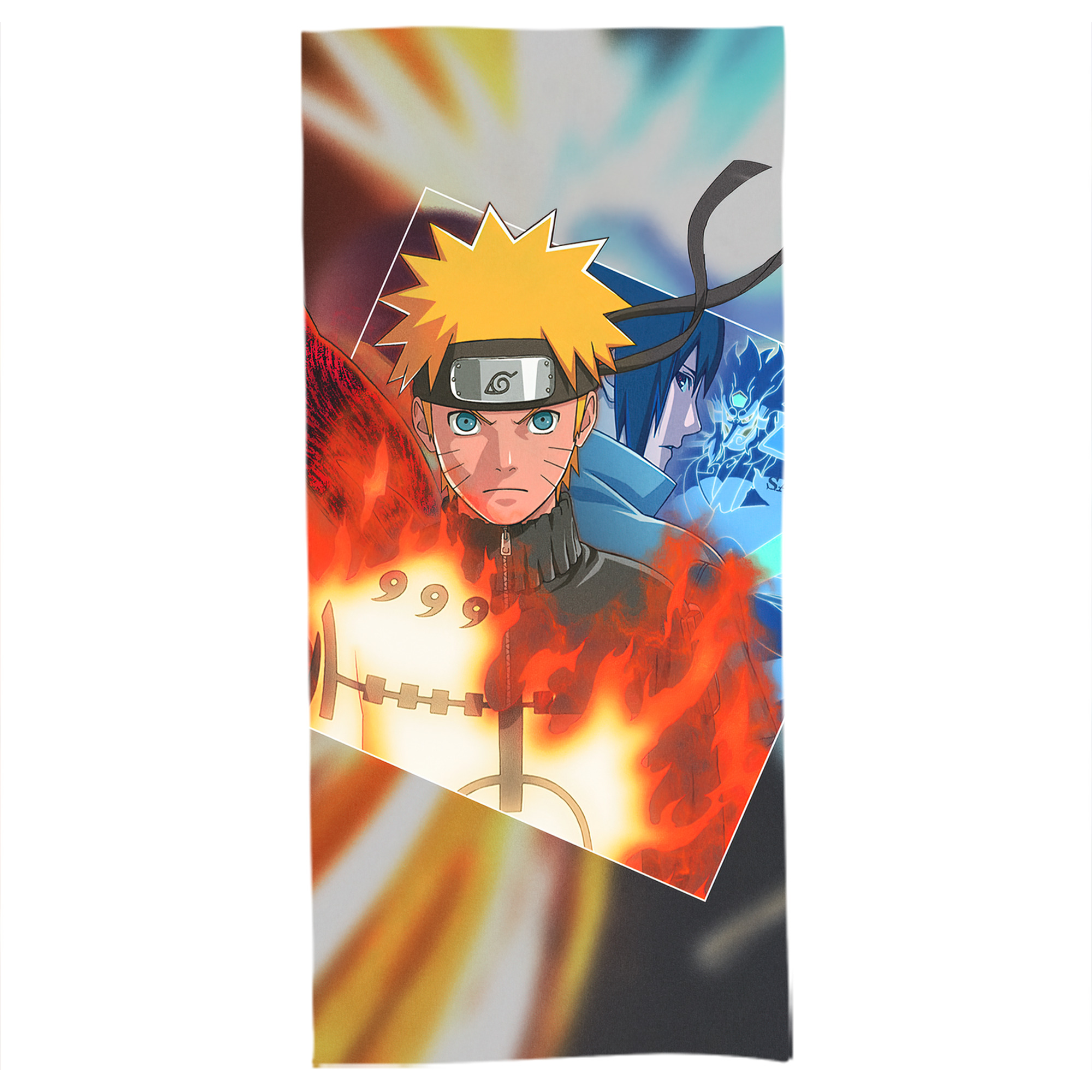 （画像用） NARUTO -ナルト- NARUTO -ナルト- 疾風伝 大判バスタオル 70×140cm 吸水速乾 柔らかい肌触り