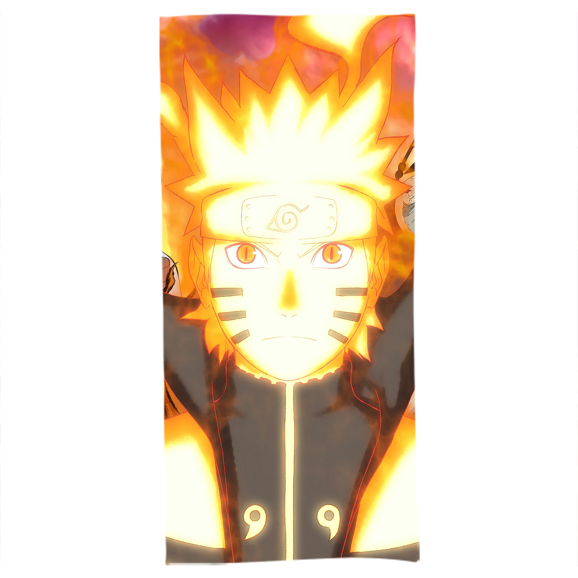 （画像用） NARUTO -ナルト- NARUTO -ナルト- 疾風伝 大判バスタオル 70×140cm 吸水速乾 柔らかい肌触り