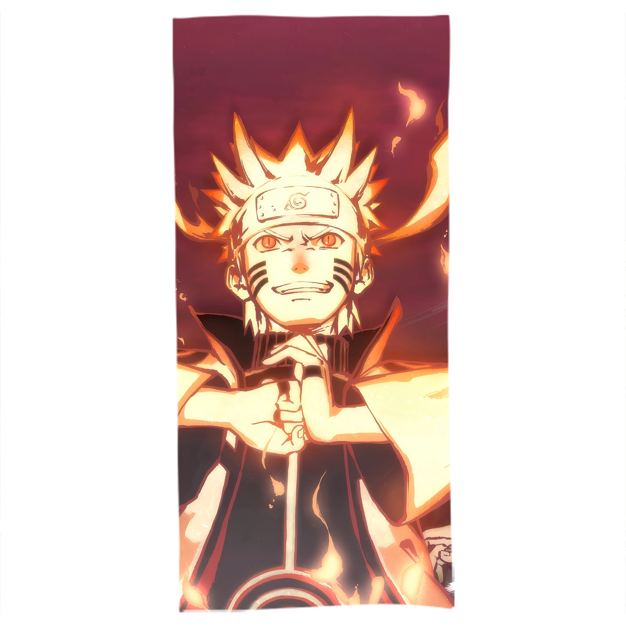 （画像用） NARUTO -ナルト- NARUTO -ナルト- 疾風伝 大判バスタオル 70×140cm 吸水速乾 柔らかい肌触り