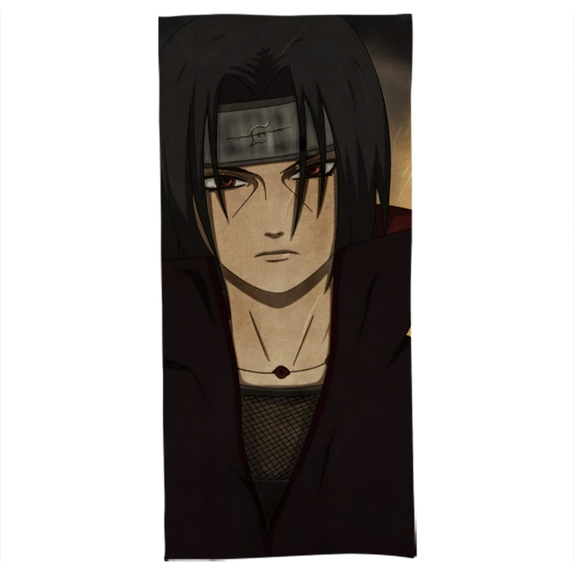 （画像用） NARUTO -ナルト- NARUTO -ナルト- 疾風伝 大判バスタオル 70×140cm 吸水速乾 柔らかい肌触り