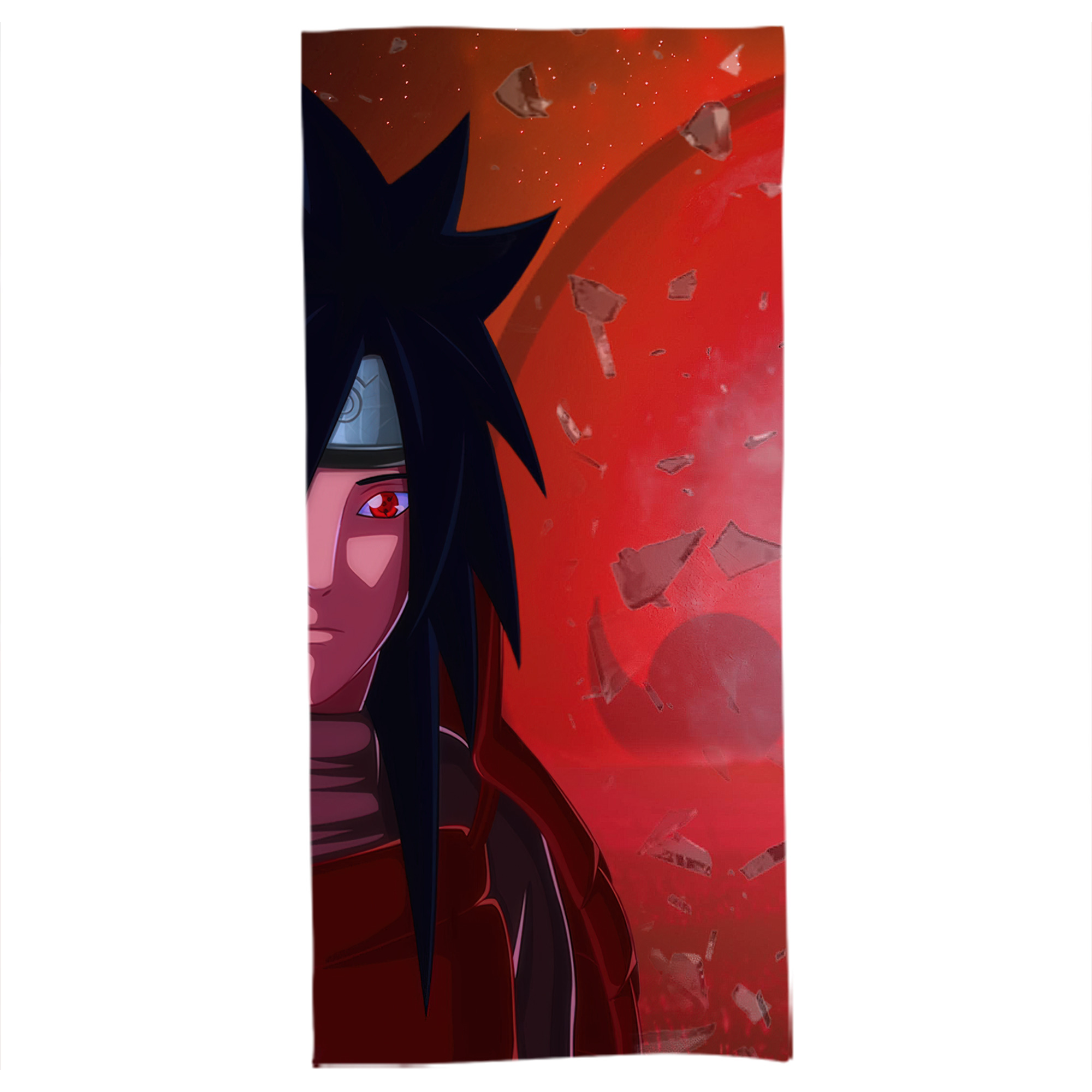 （画像用） NARUTO -ナルト- NARUTO -ナルト- 疾風伝 大判バスタオル 70×140cm 吸水速乾 柔らかい肌触り