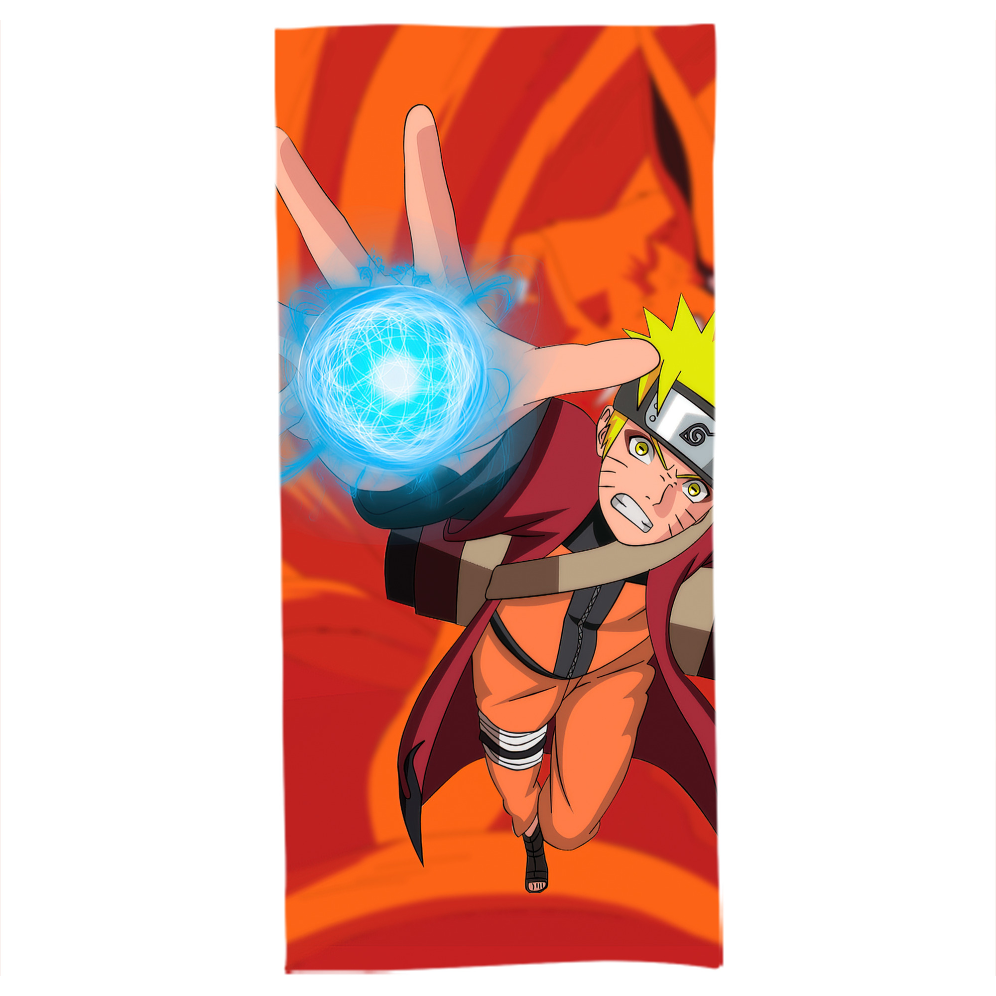 （画像用） NARUTO -ナルト- NARUTO -ナルト- 疾風伝 大判バスタオル 70×140cm 吸水速乾 柔らかい肌触り