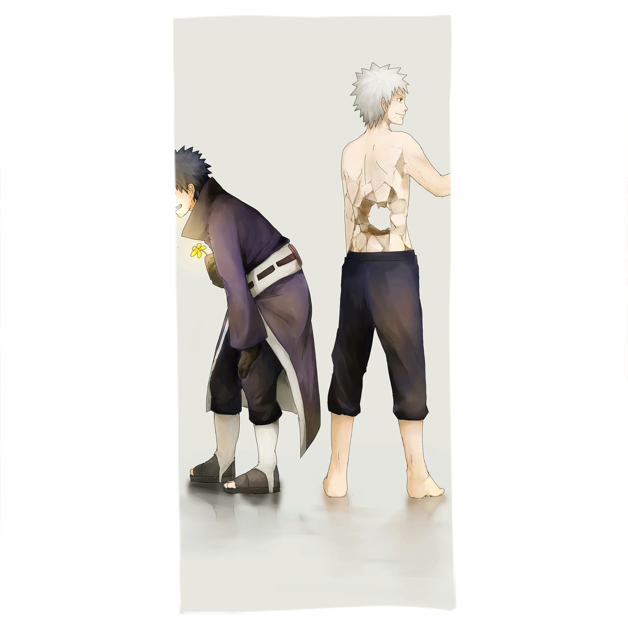 （画像用） NARUTO -ナルト- NARUTO -ナルト- 疾風伝 大判バスタオル 70×140cm 吸水速乾 柔らかい肌触り