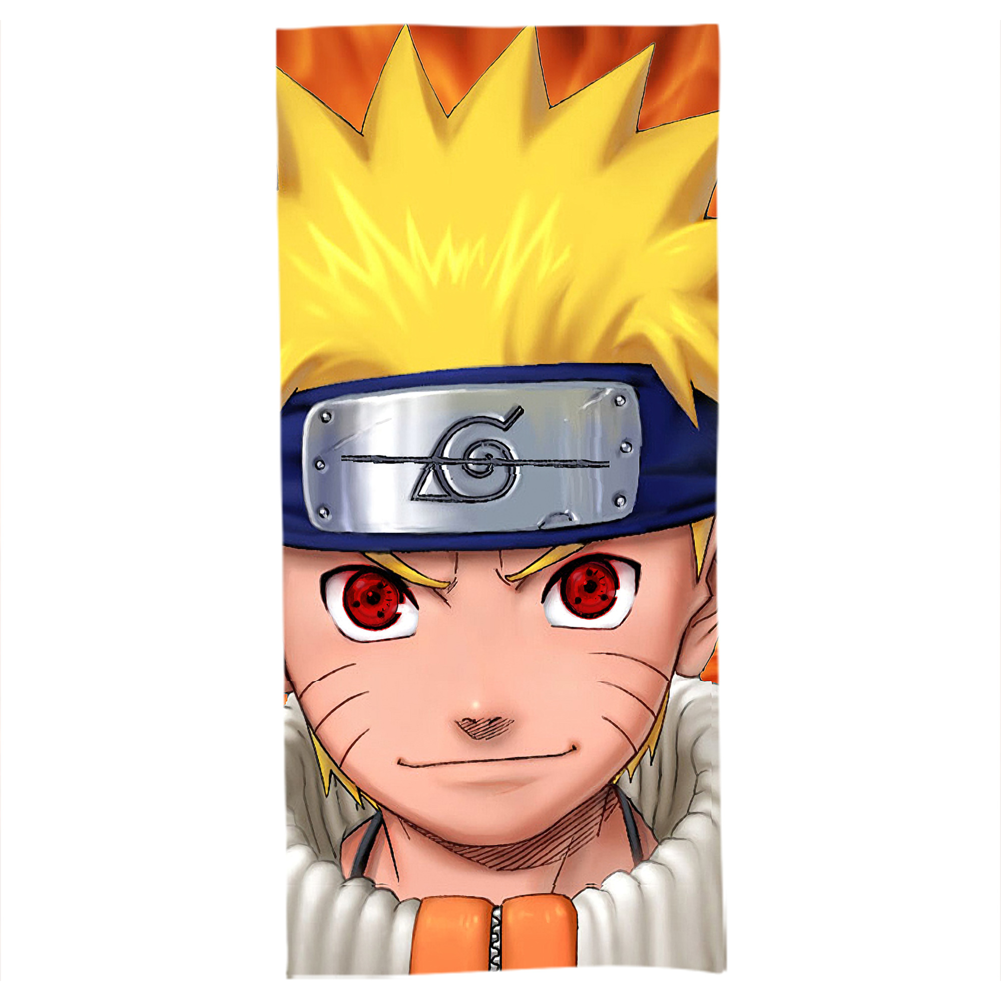（画像用） NARUTO -ナルト- NARUTO -ナルト- 疾風伝 大判バスタオル 70×140cm 吸水速乾 柔らかい肌触り