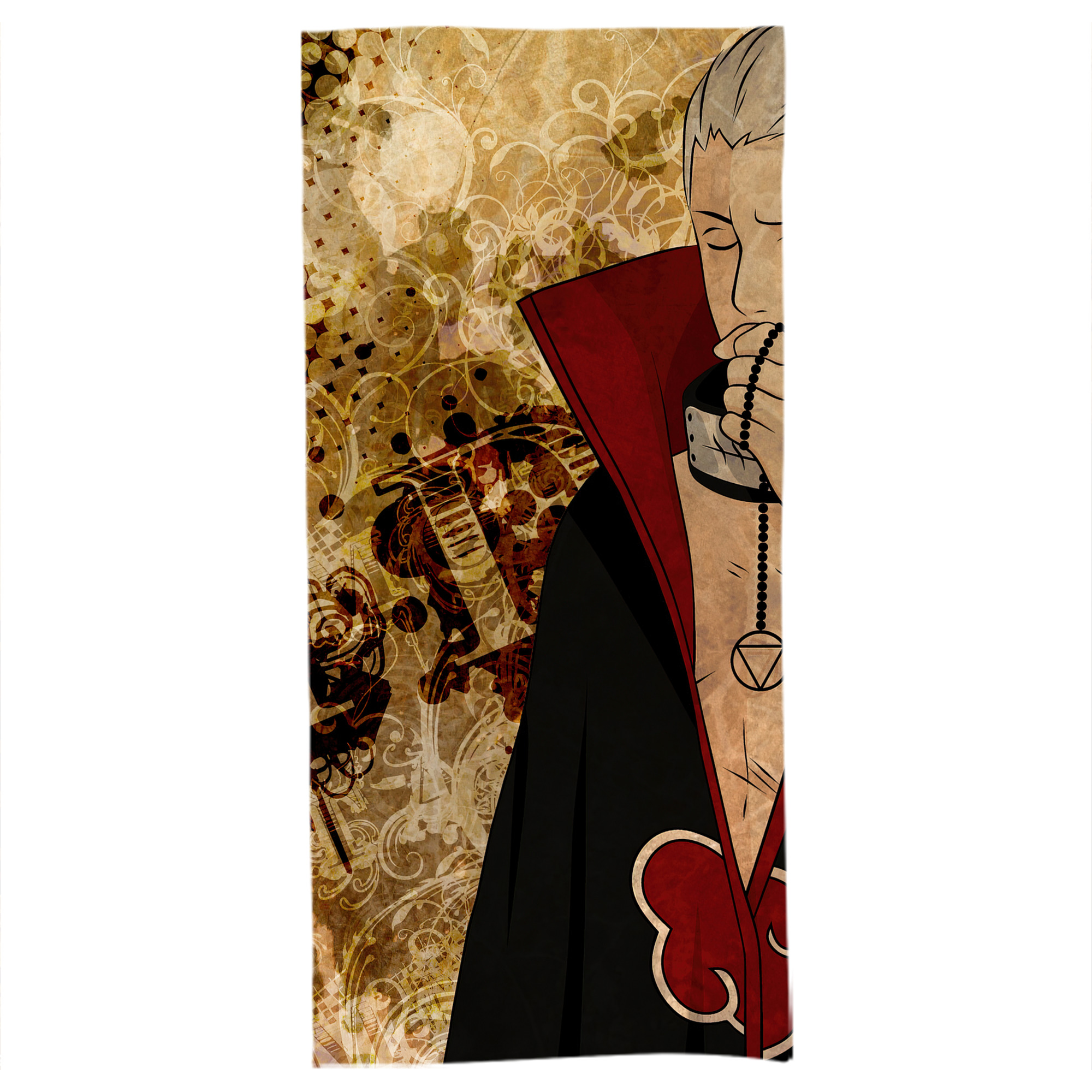 （画像用） NARUTO -ナルト- NARUTO -ナルト- 疾風伝 大判バスタオル 70×140cm 吸水速乾 柔らかい肌触り