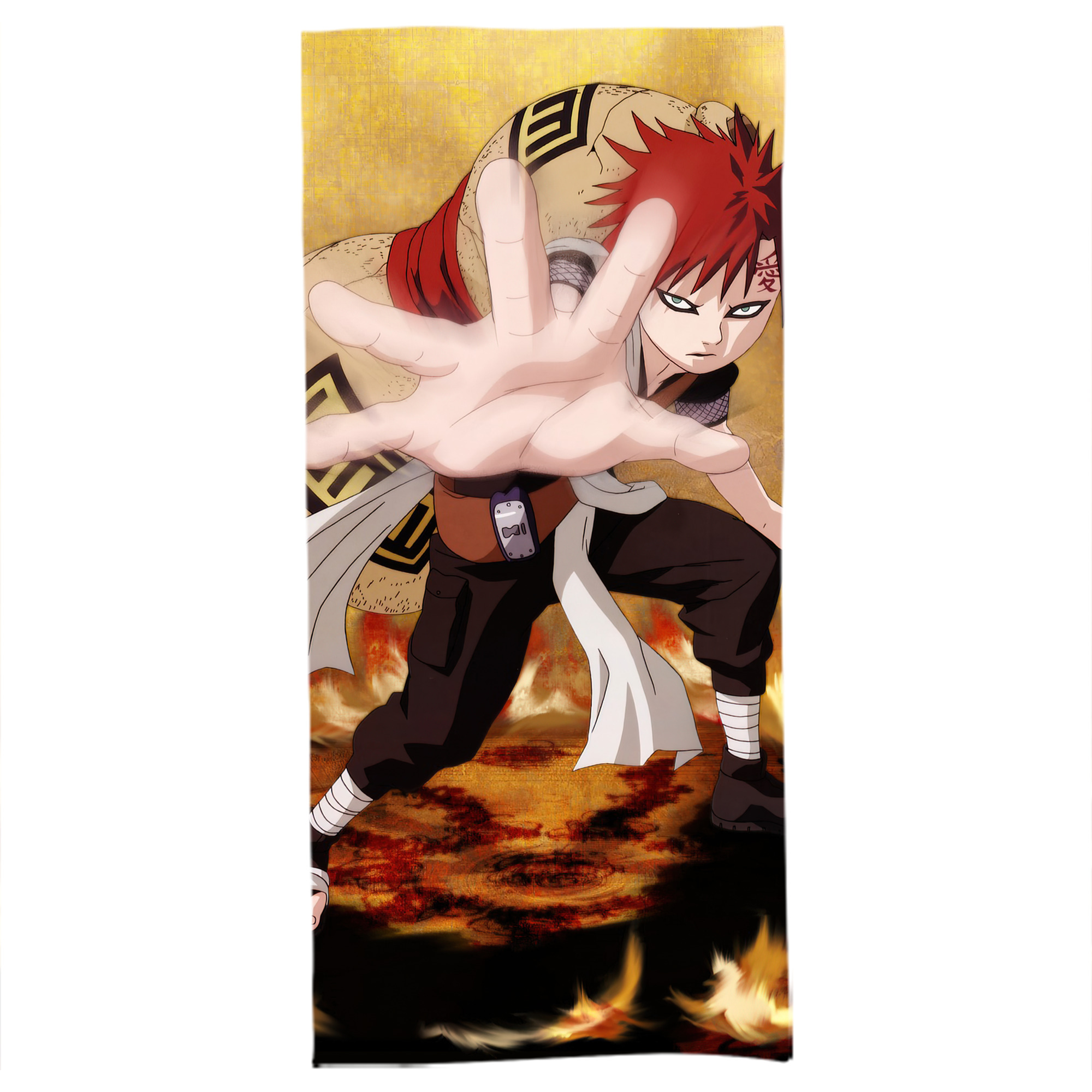 （画像用） NARUTO -ナルト- NARUTO -ナルト- 疾風伝 大判バスタオル 70×140cm 吸水速乾 柔らかい肌触り