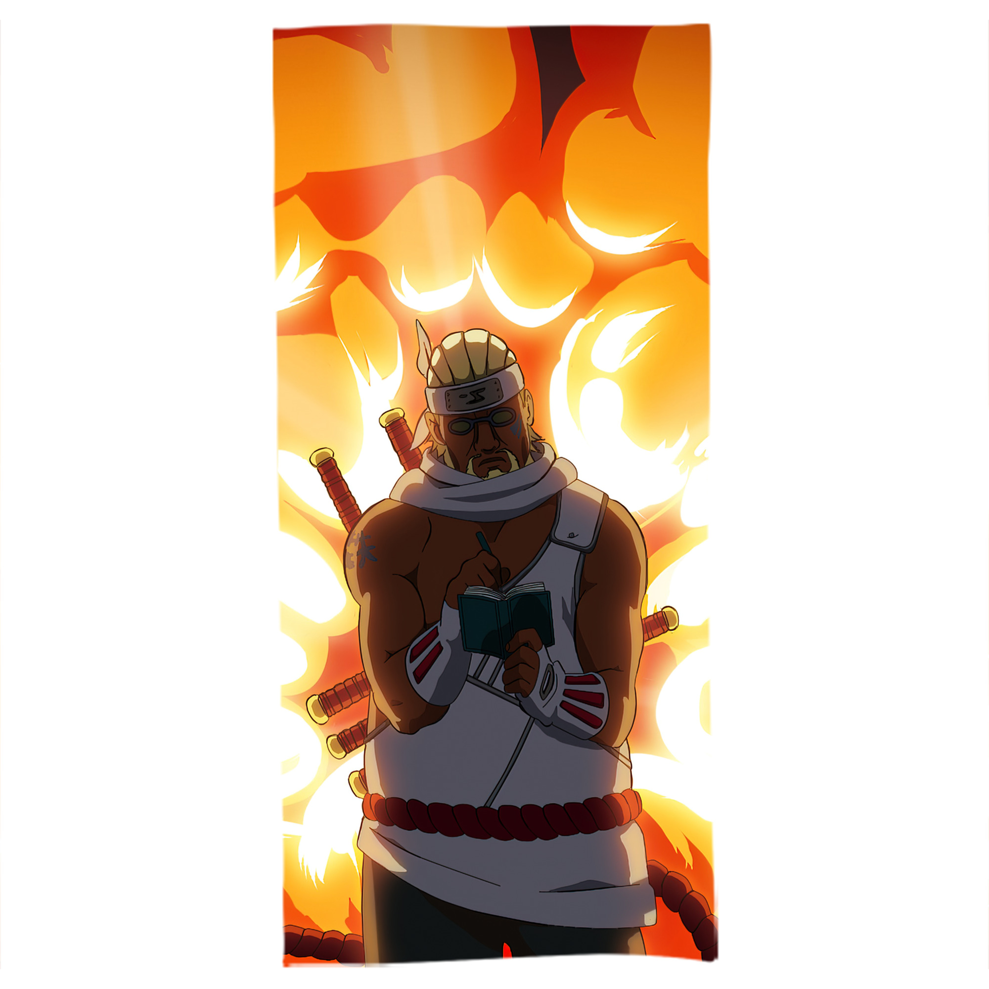 （画像用） NARUTO -ナルト- NARUTO -ナルト- 疾風伝 大判バスタオル 70×140cm 吸水速乾 柔らかい肌触り