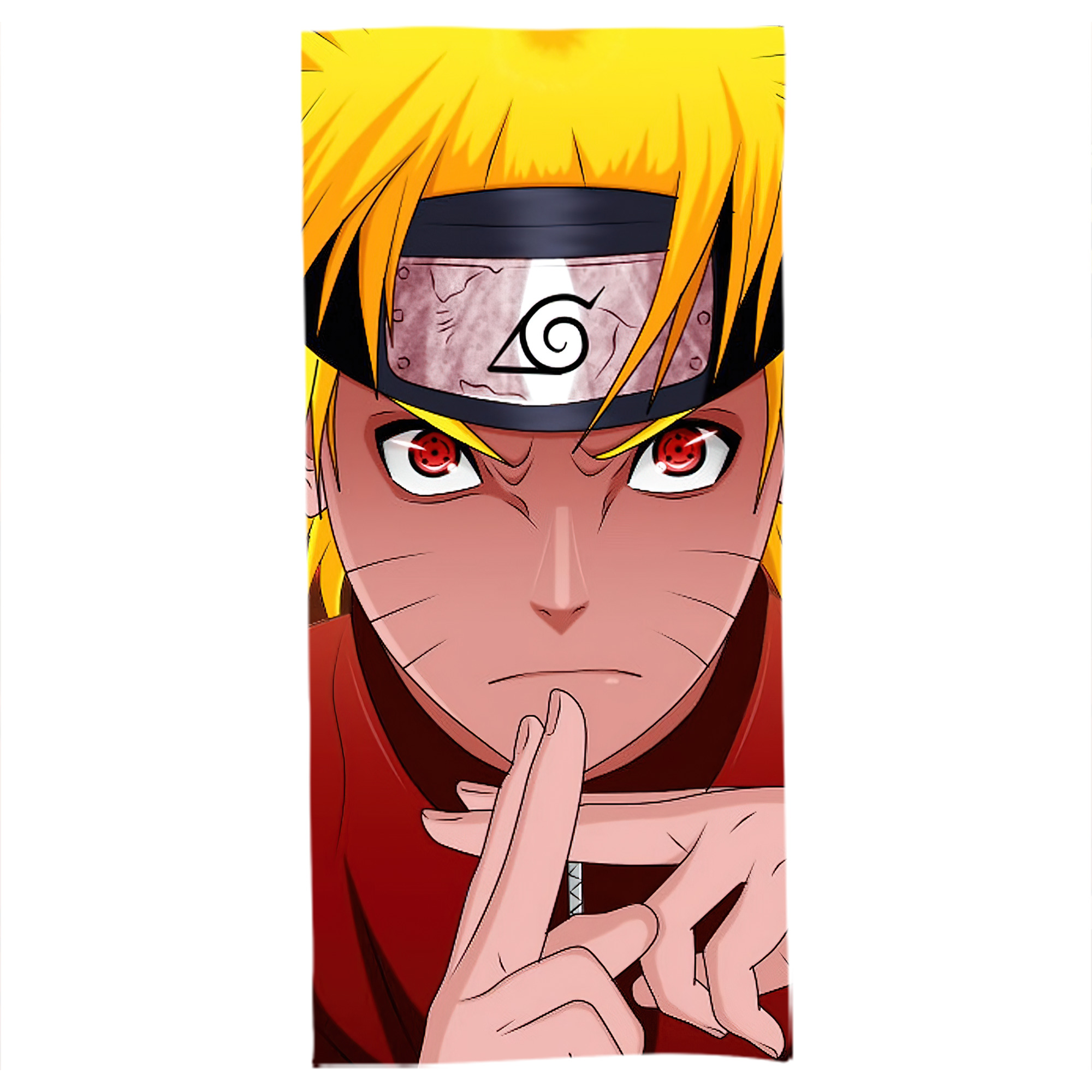 （画像用） NARUTO -ナルト- NARUTO -ナルト- 疾風伝 大判バスタオル 70×140cm 吸水速乾 柔らかい肌触り