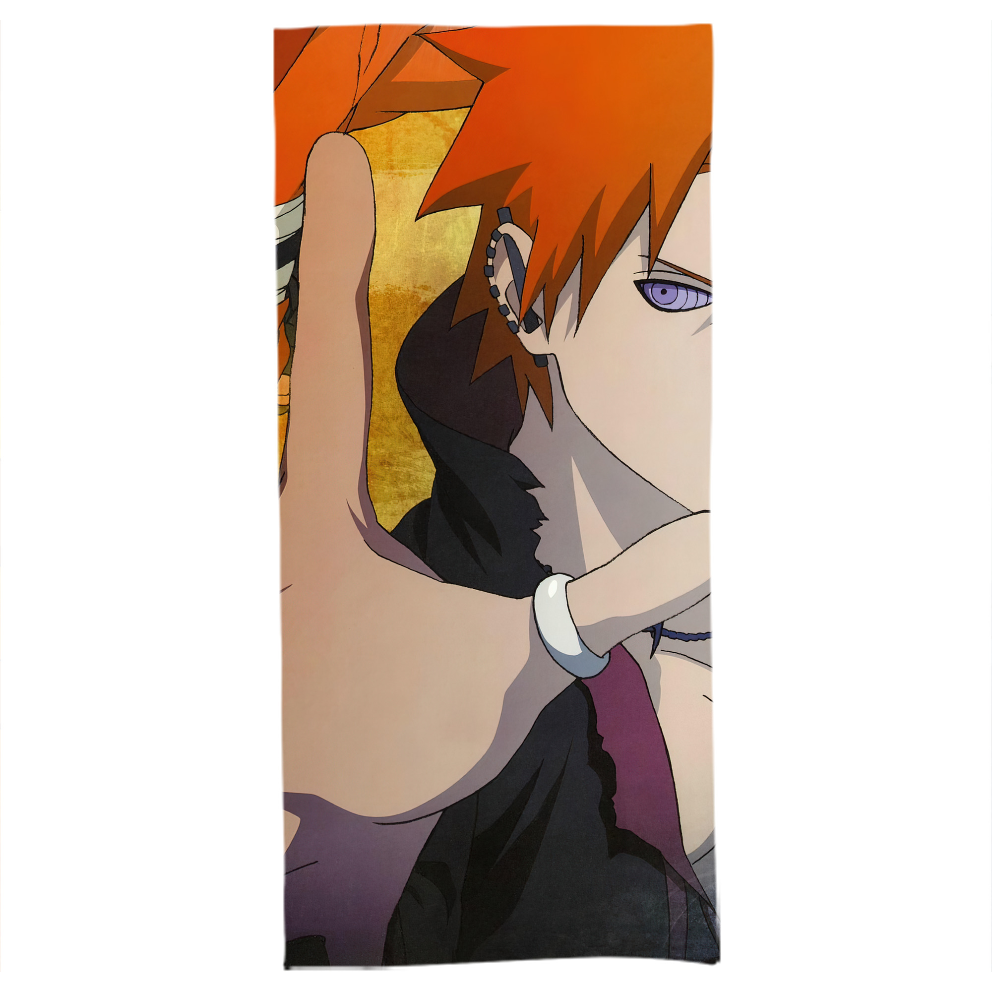 （画像用） NARUTO -ナルト- NARUTO -ナルト- 疾風伝 大判バスタオル 70×140cm 吸水速乾 柔らかい肌触り