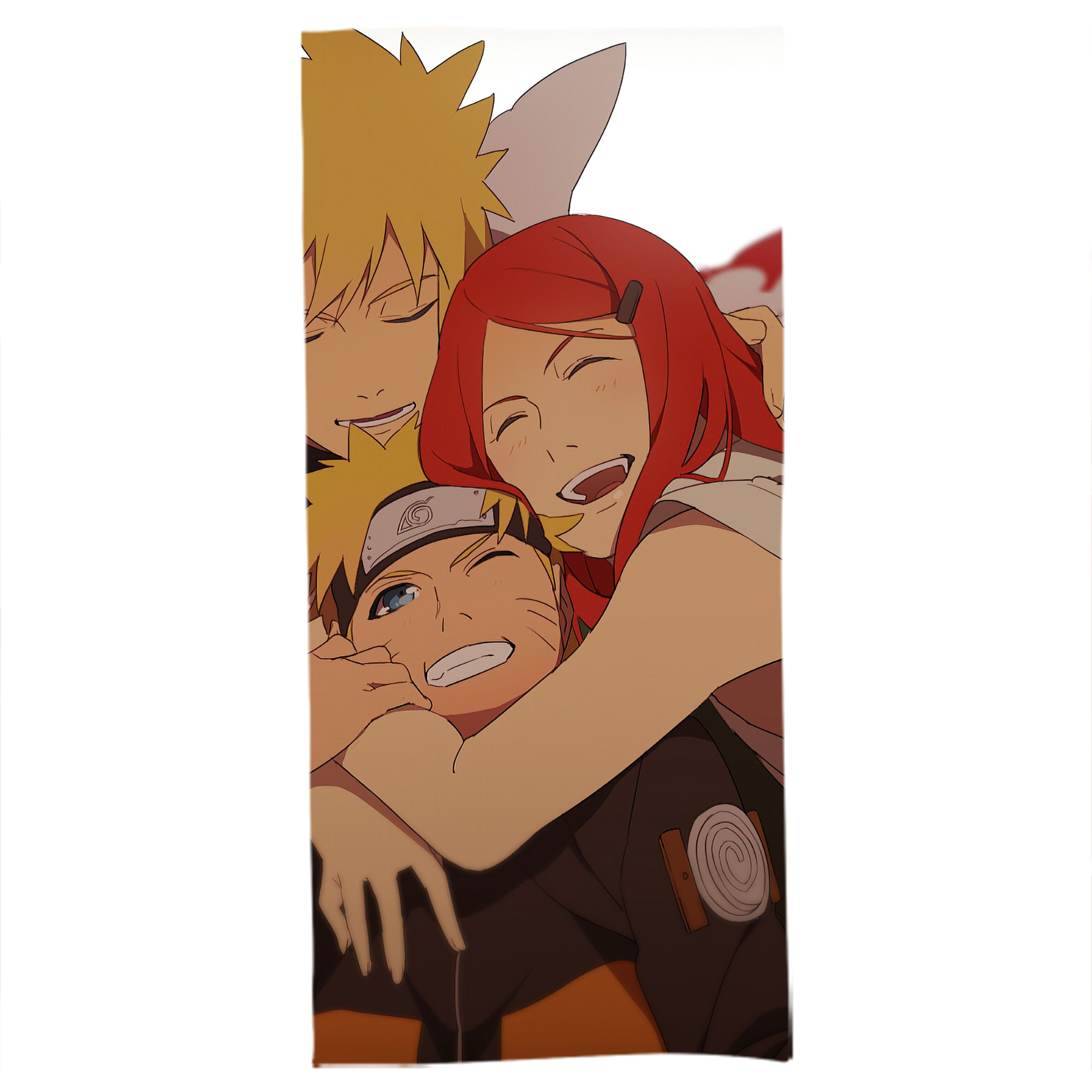 （画像用） NARUTO -ナルト- NARUTO -ナルト- 疾風伝 大判バスタオル 70×140cm 吸水速乾 柔らかい肌触り
