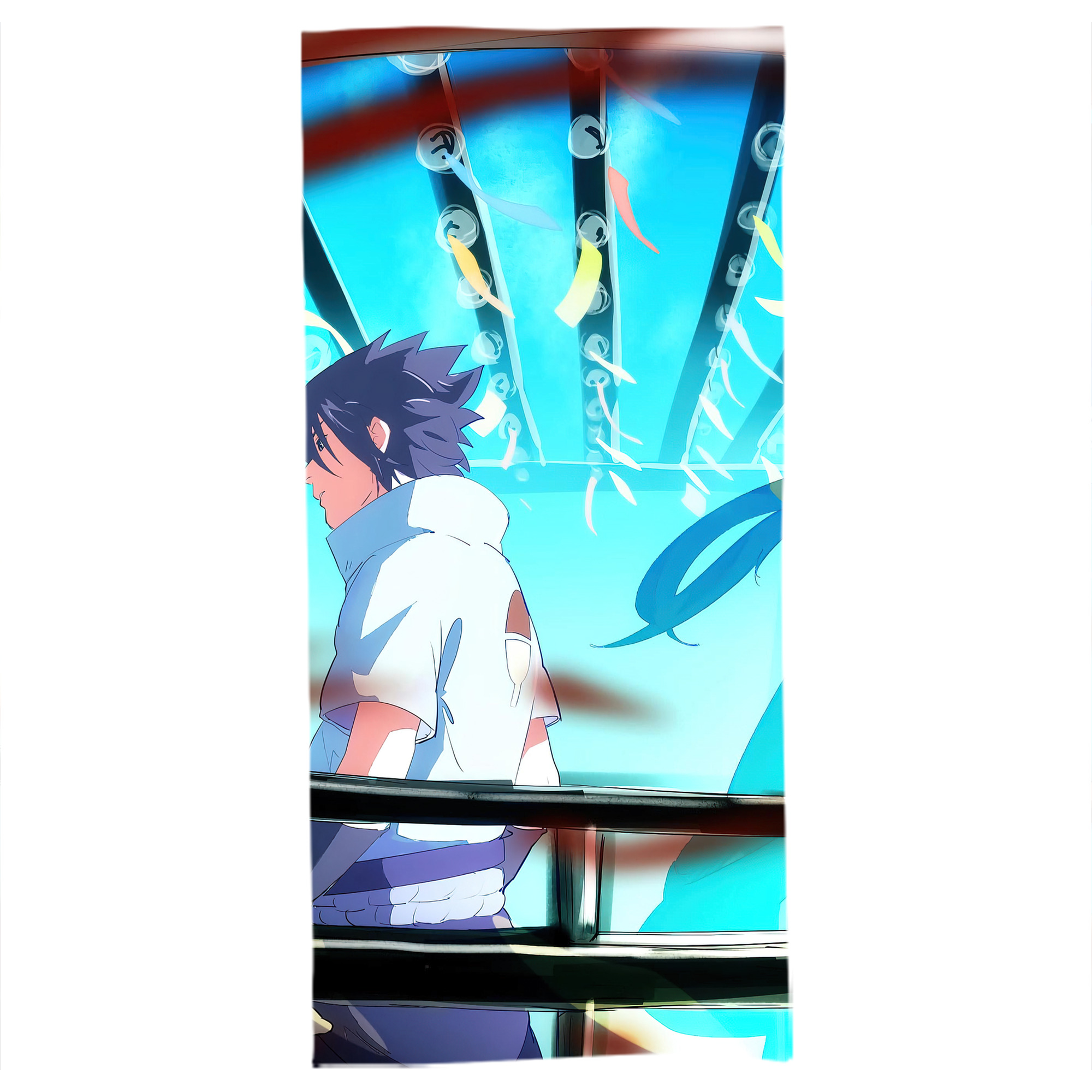 （画像用） NARUTO -ナルト- NARUTO -ナルト- 疾風伝 大判バスタオル 70×140cm 吸水速乾 柔らかい肌触り