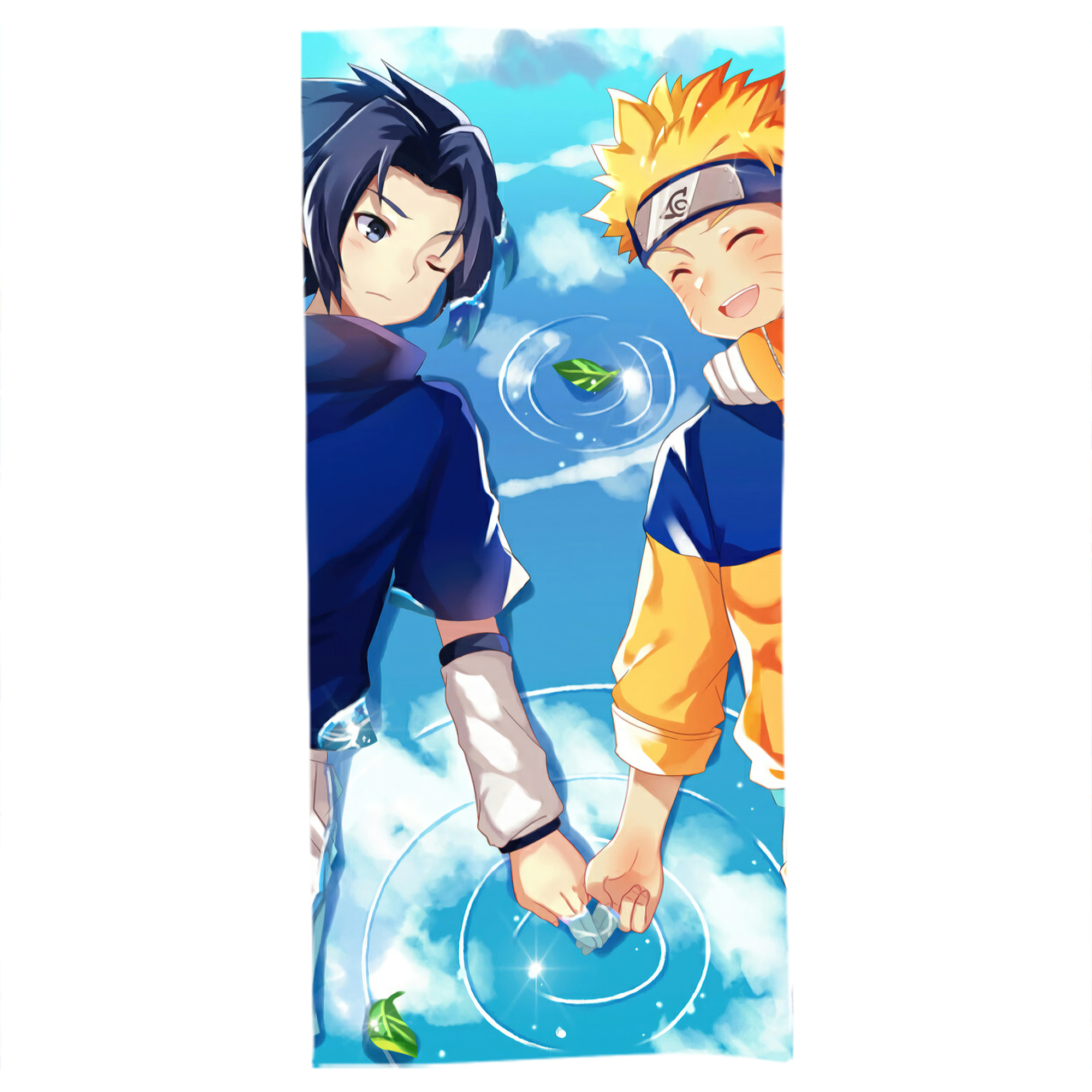 （画像用） NARUTO -ナルト- NARUTO -ナルト- 疾風伝 大判バスタオル 70×140cm 吸水速乾 柔らかい肌触り