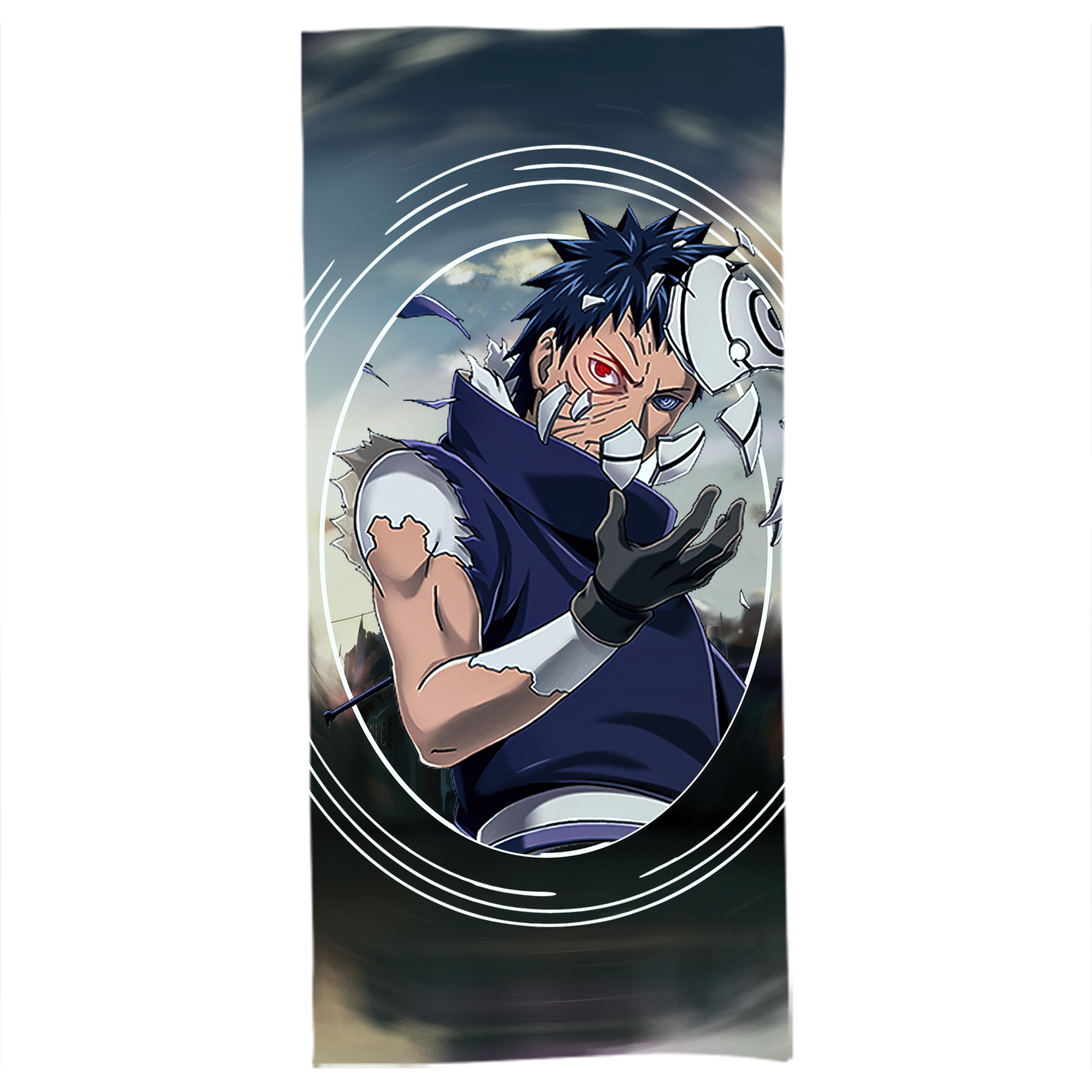 （画像用） NARUTO -ナルト- NARUTO -ナルト- 疾風伝 大判バスタオル 70×140cm 吸水速乾 柔らかい肌触り
