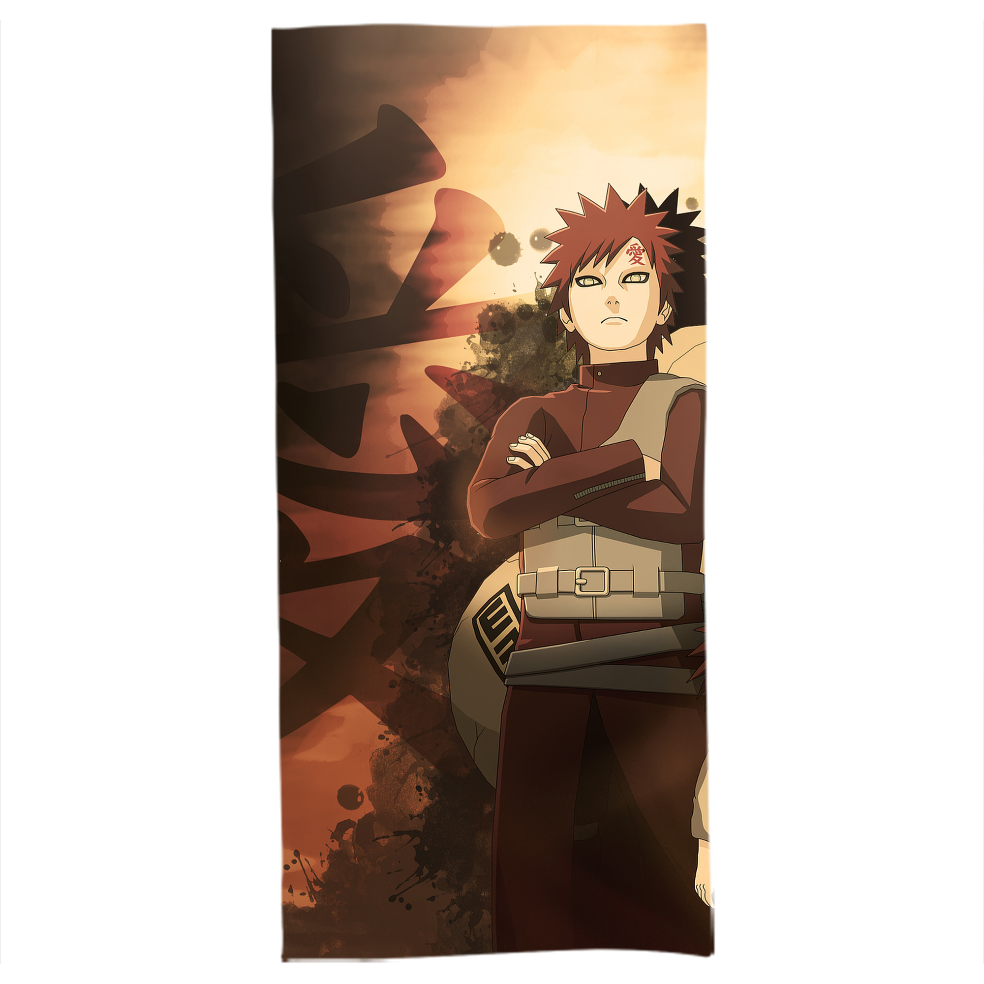 （画像用） NARUTO -ナルト- NARUTO -ナルト- 疾風伝 大判バスタオル 70×140cm 吸水速乾 柔らかい肌触り