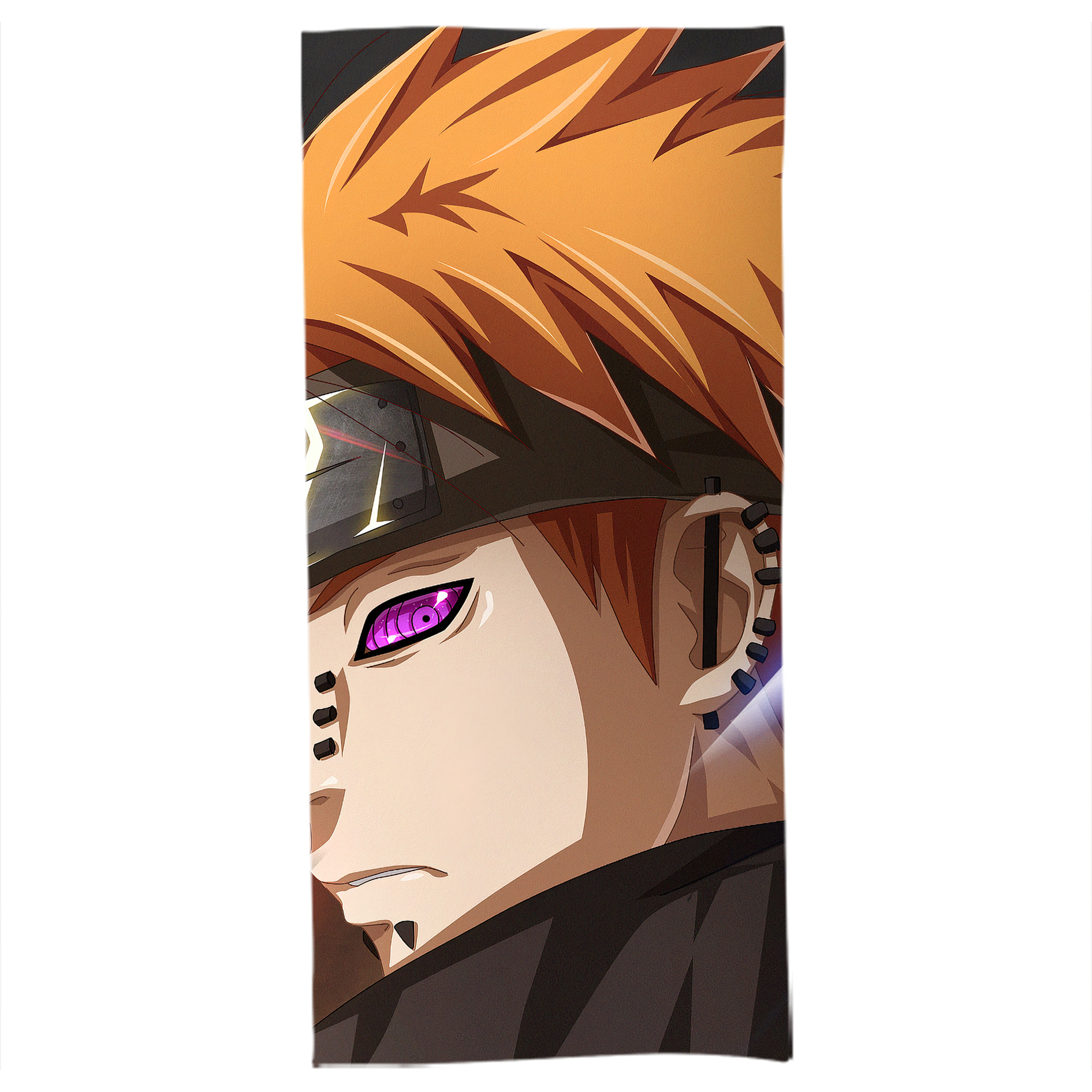 （画像用） NARUTO -ナルト- NARUTO -ナルト- 疾風伝 大判バスタオル 70×140cm 吸水速乾 柔らかい肌触り