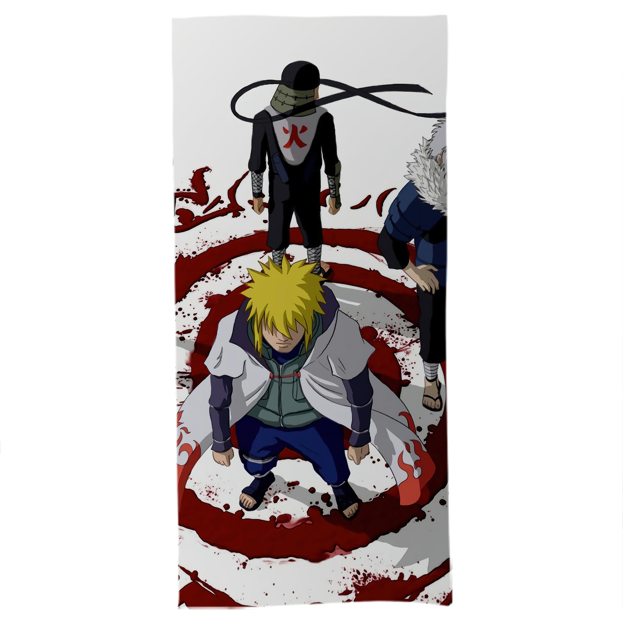 （画像用） NARUTO -ナルト- NARUTO -ナルト- 疾風伝 大判バスタオル 70×140cm 吸水速乾 柔らかい肌触り