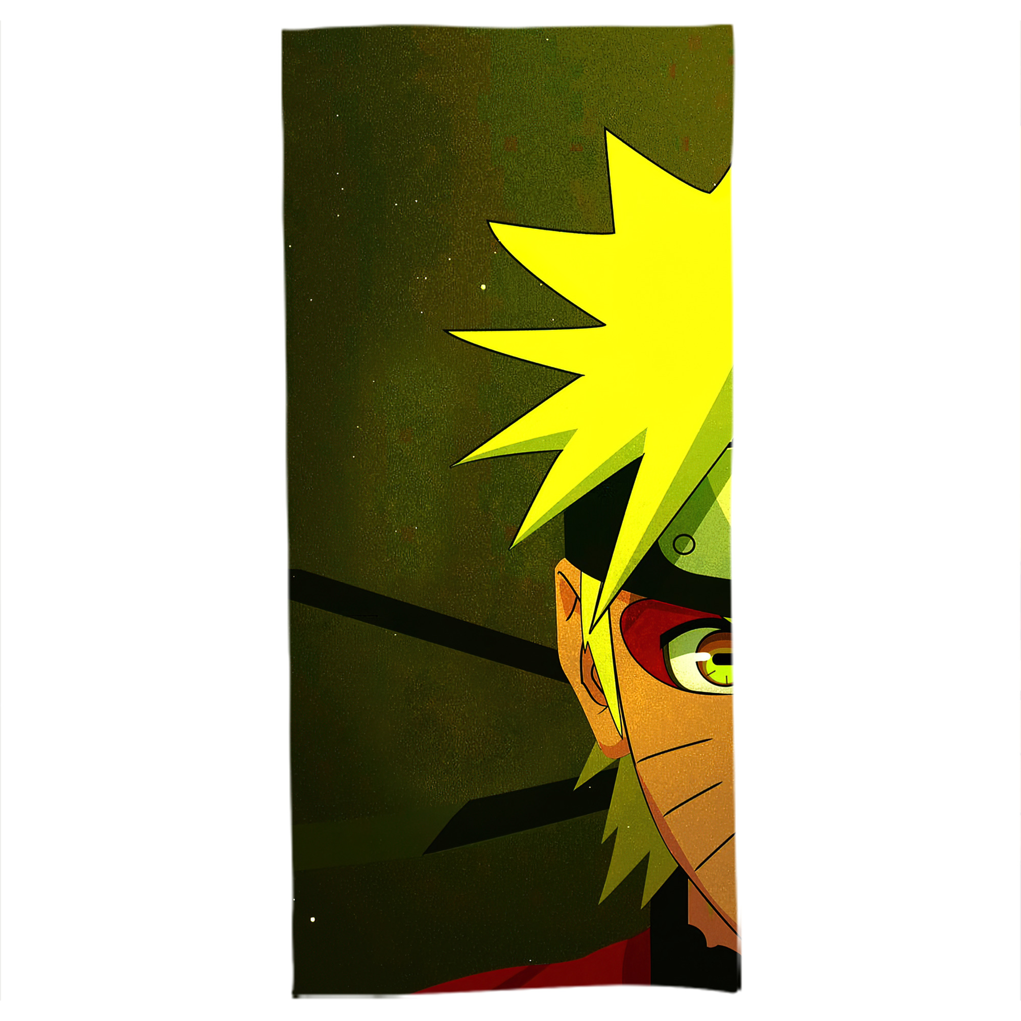 （画像用） NARUTO -ナルト- NARUTO -ナルト- 疾風伝 大判バスタオル 70×140cm 吸水速乾 柔らかい肌触り
