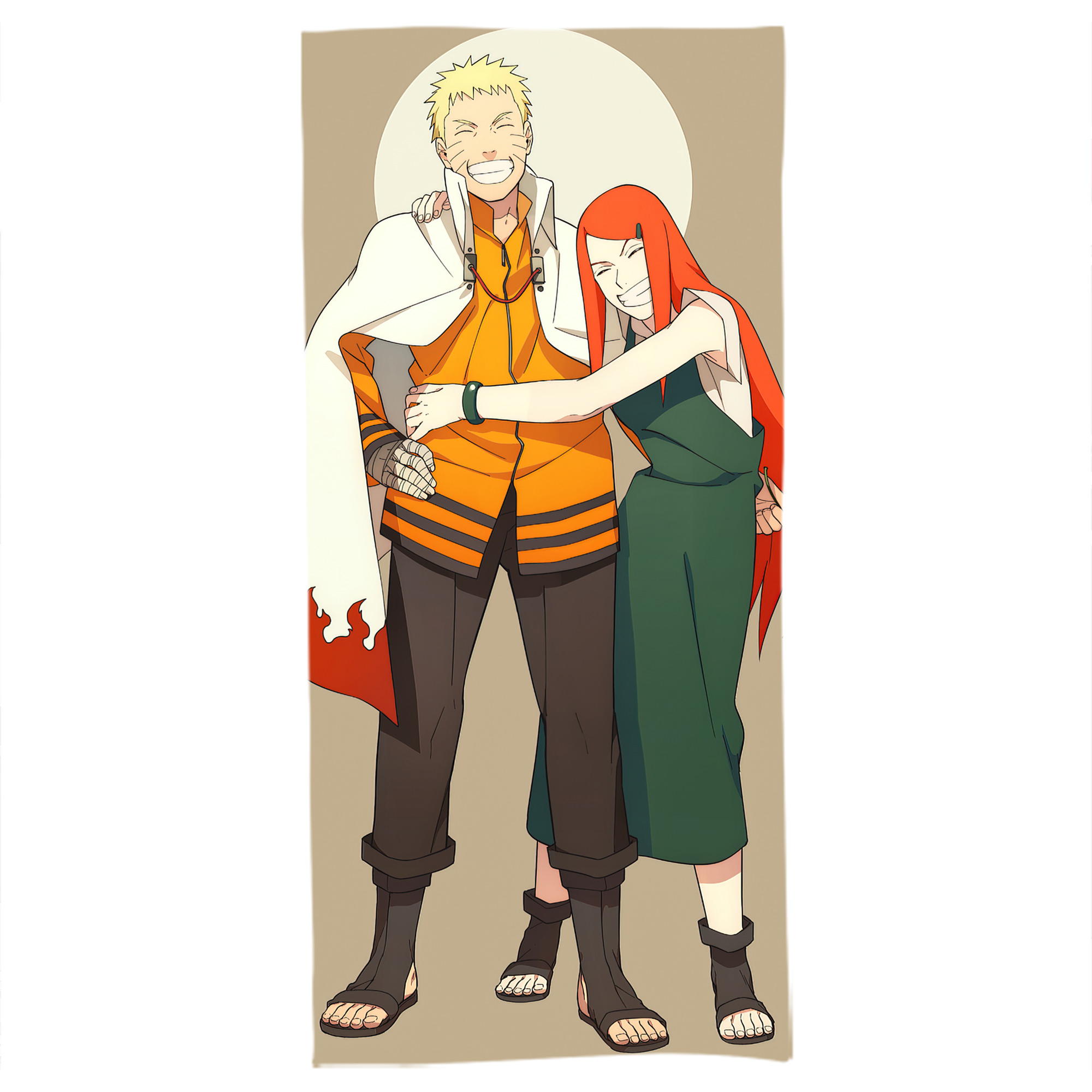 （画像用） NARUTO -ナルト- NARUTO -ナルト- 疾風伝 大判バスタオル 70×140cm 吸水速乾 柔らかい肌触り