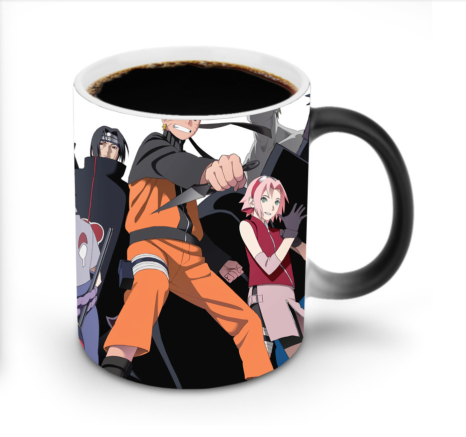 （画像用） NARUTO -ナルト- NARUTO -ナルト- 疾風伝 温度変色マグカップ