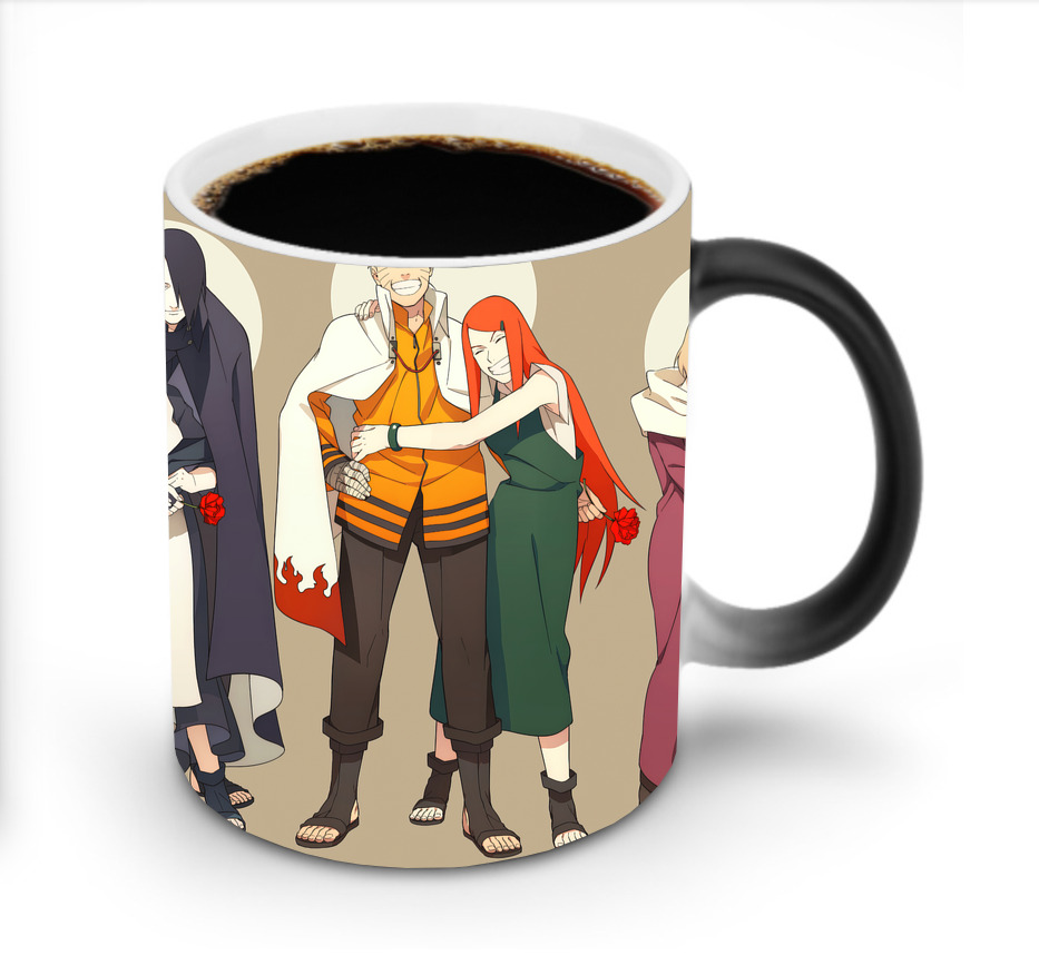 （画像用） NARUTO -ナルト- NARUTO -ナルト- 疾風伝 温度変色マグカップ