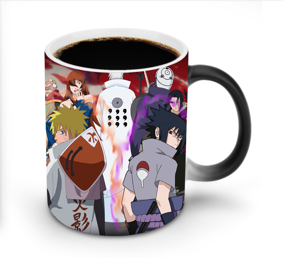 （画像用） NARUTO -ナルト- NARUTO -ナルト- 疾風伝 温度変色マグカップ