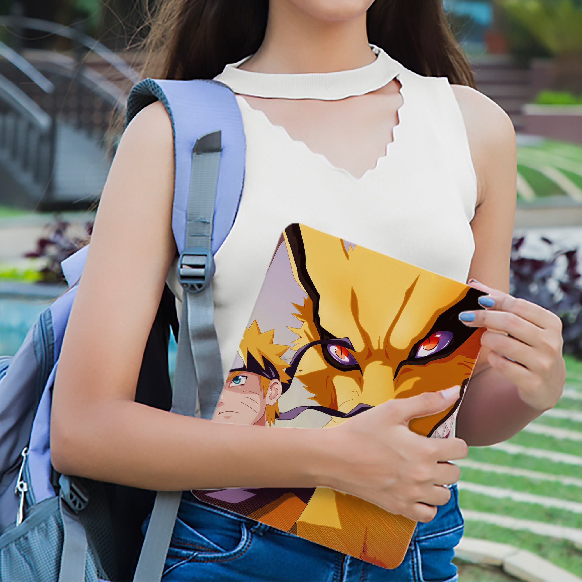 NARUTO -ナルト- NARUTO -ナルト- 疾風伝 IPad ケース ブック型 PUレザー TPU 耐衝撃 軽量 薄型 ペン収納なし 全面保護 IPad 各モデル対応