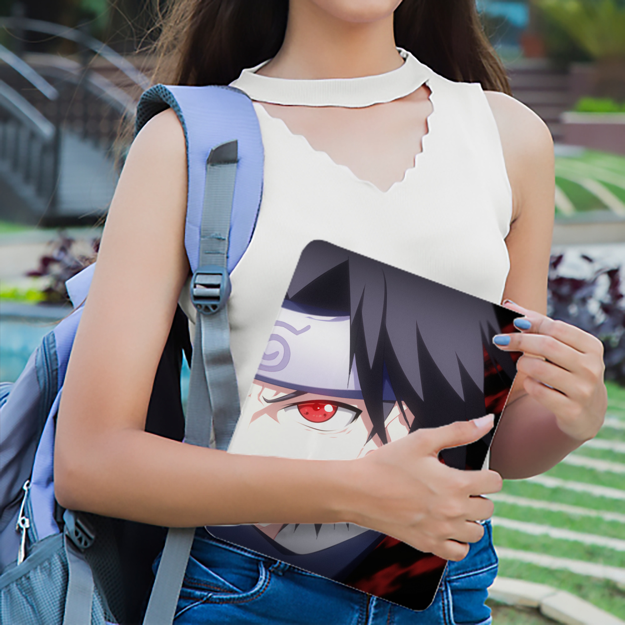 NARUTO -ナルト- NARUTO -ナルト- 疾風伝 IPad ケース ブック型 PUレザー TPU 耐衝撃 軽量 薄型 ペン収納なし 全面保護 IPad 各モデル対応