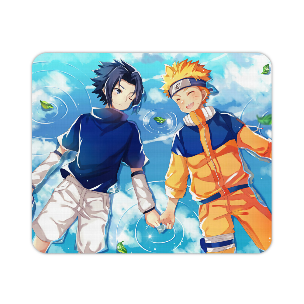 （画像用） NARUTO -ナルト- NARUTO -ナルト- 疾風伝 マウスパッド ステッチ加工 ラバー素材 防水 滑り止め 超薄型 ゲーミング/オフィス対応