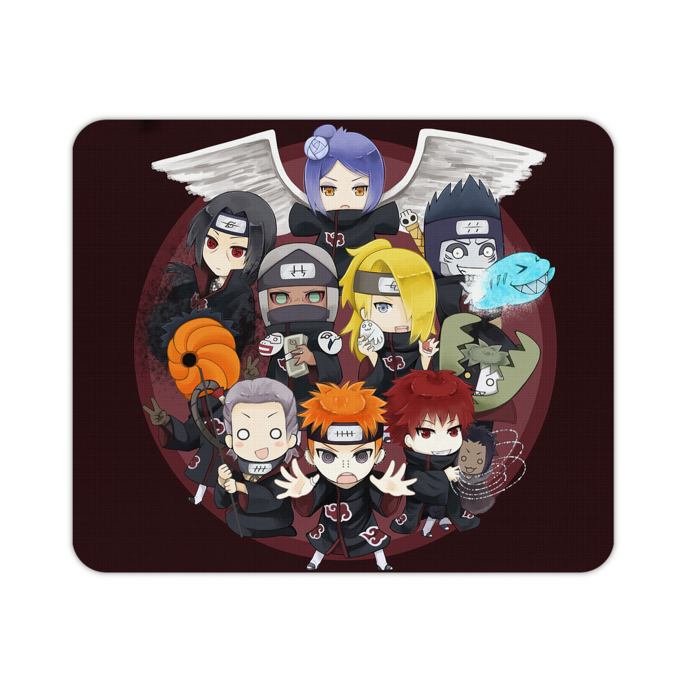 （画像用） NARUTO -ナルト- NARUTO -ナルト- 疾風伝 マウスパッド ステッチ加工 ラバー素材 防水 滑り止め 超薄型 ゲーミング/オフィス対応