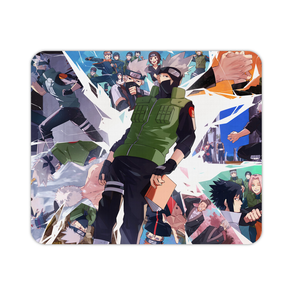 （画像用） NARUTO -ナルト- NARUTO -ナルト- 疾風伝 マウスパッド ステッチ加工 ラバー素材 防水 滑り止め 超薄型 ゲーミング/オフィス対応