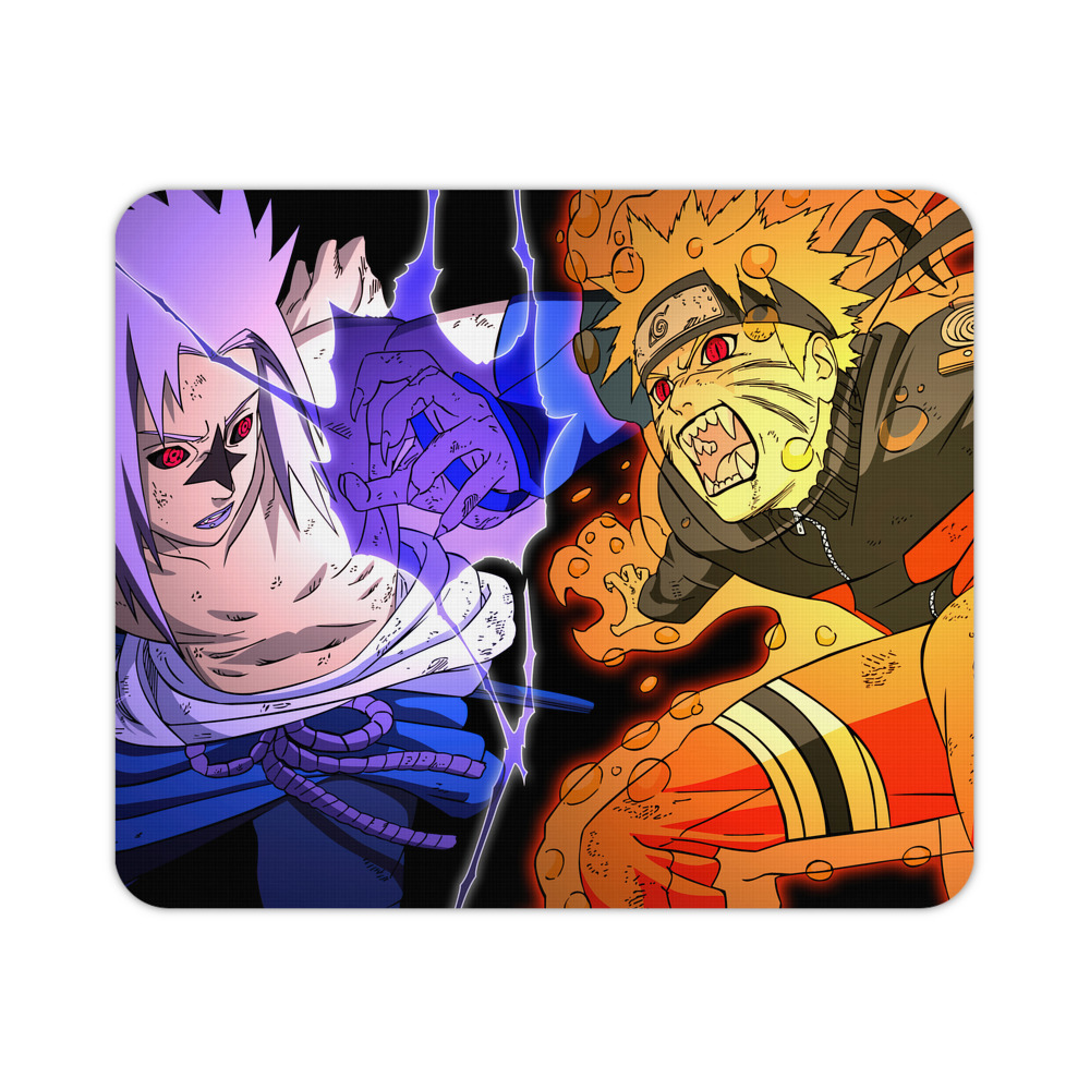 （画像用） NARUTO -ナルト- NARUTO -ナルト- 疾風伝 マウスパッド ステッチ加工 ラバー素材 防水 滑り止め 超薄型 ゲーミング/オフィス対応