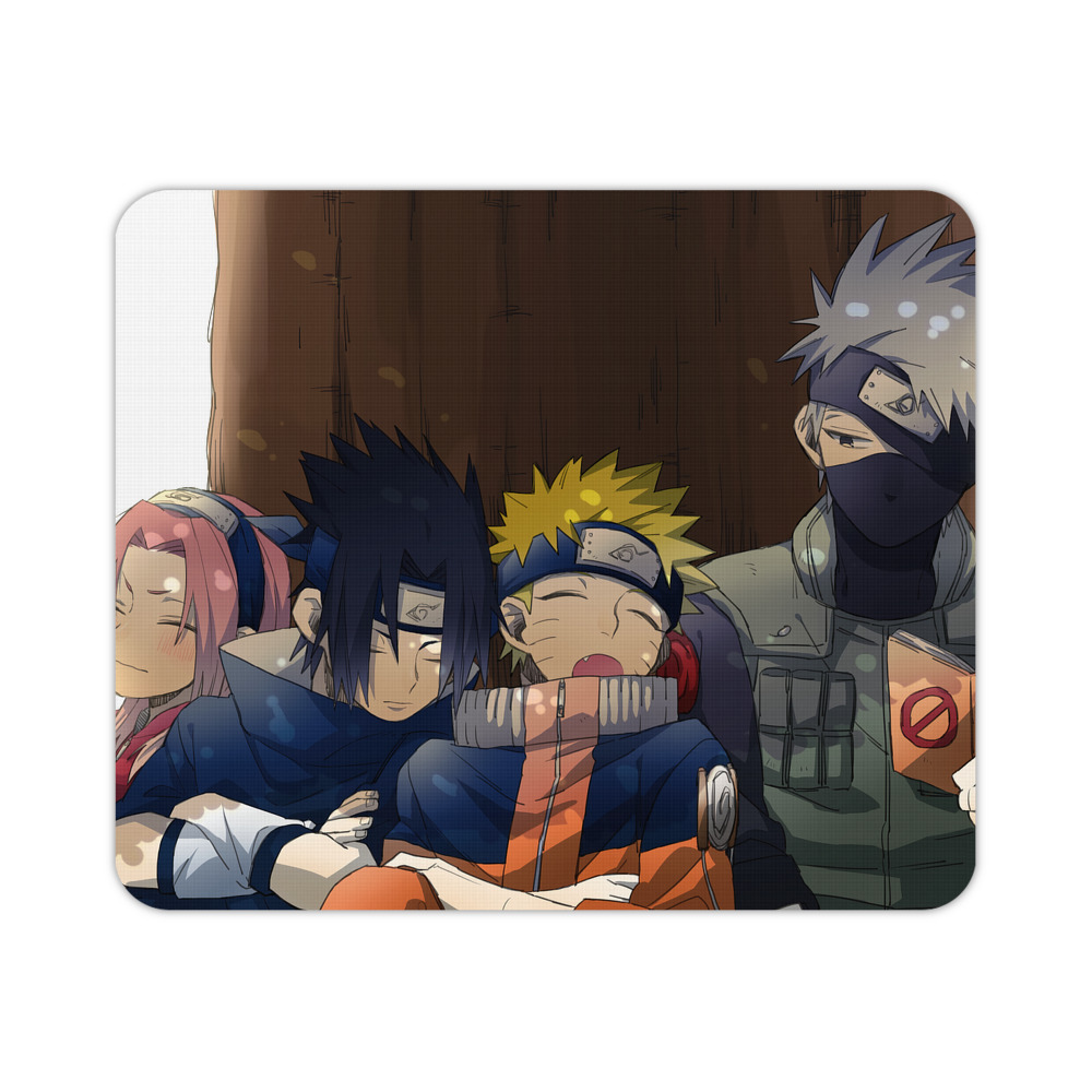 （画像用） NARUTO -ナルト- NARUTO -ナルト- 疾風伝 マウスパッド ステッチ加工 ラバー素材 防水 滑り止め 超薄型 ゲーミング/オフィス対応