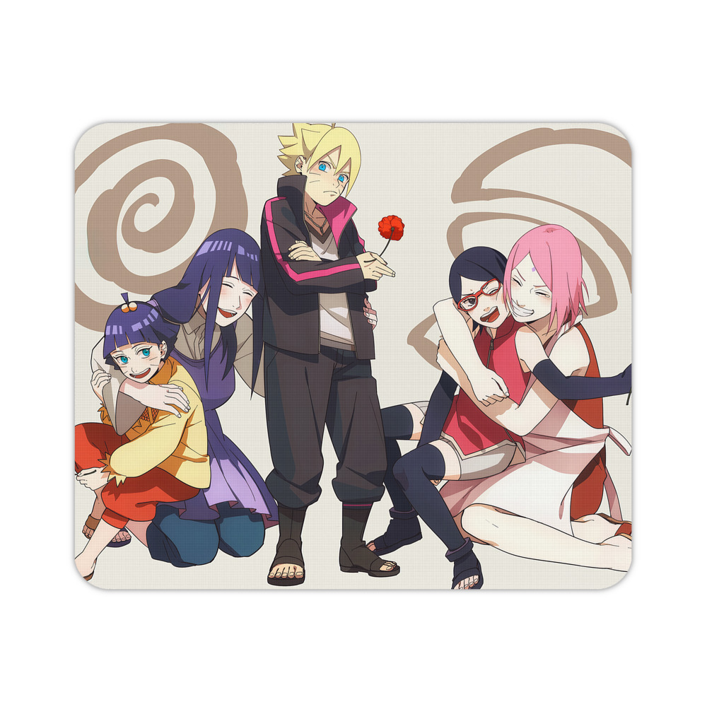 （画像用） NARUTO -ナルト- NARUTO -ナルト- 疾風伝 マウスパッド ステッチ加工 ラバー素材 防水 滑り止め 超薄型 ゲーミング/オフィス対応
