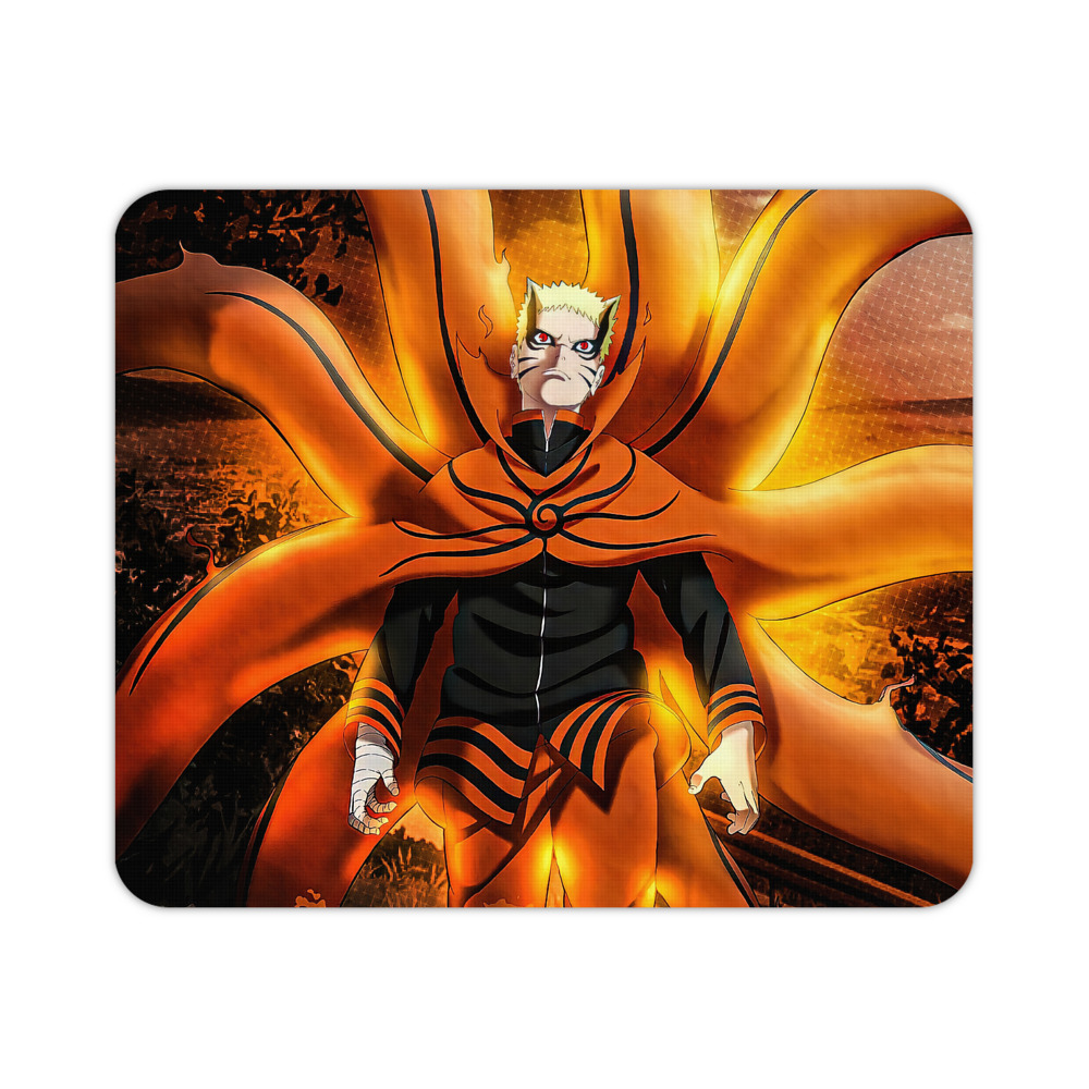 （画像用） NARUTO -ナルト- NARUTO -ナルト- 疾風伝 マウスパッド ステッチ加工 ラバー素材 防水 滑り止め 超薄型 ゲーミング/オフィス対応