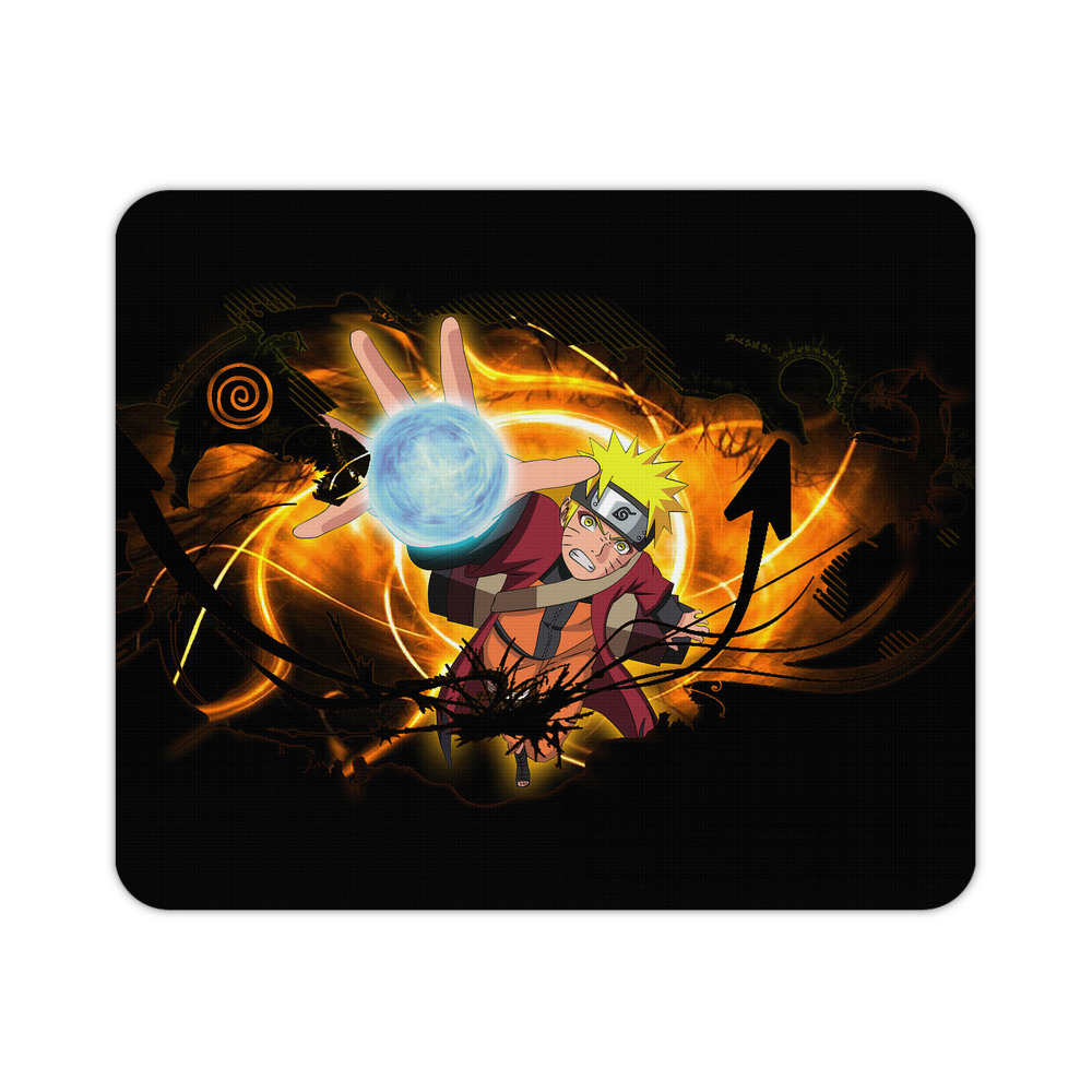 （画像用） NARUTO -ナルト- NARUTO -ナルト- 疾風伝 マウスパッド ステッチ加工 ラバー素材 防水 滑り止め 超薄型 ゲーミング/オフィス対応