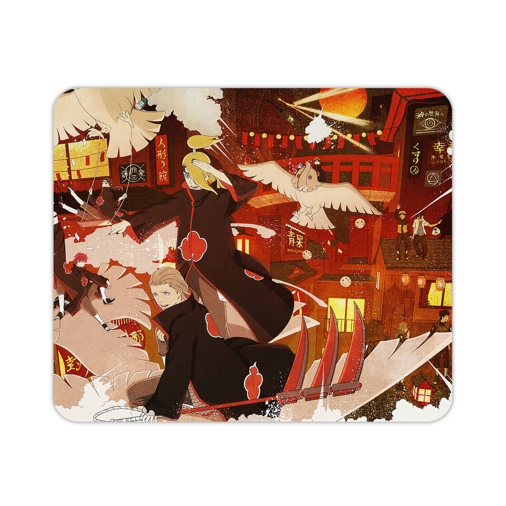 （画像用） NARUTO -ナルト- NARUTO -ナルト- 疾風伝 マウスパッド ステッチ加工 ラバー素材 防水 滑り止め 超薄型 ゲーミング/オフィス対応