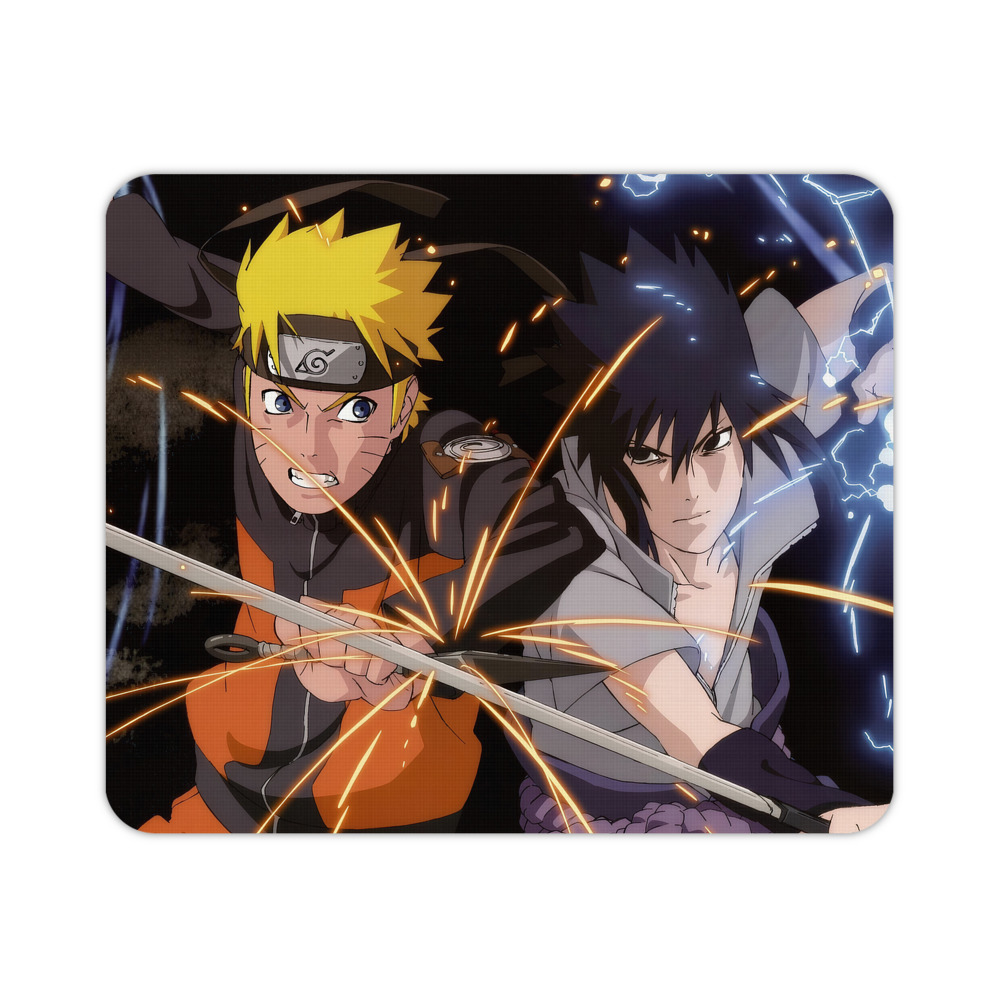 （画像用） NARUTO -ナルト- NARUTO -ナルト- 疾風伝 マウスパッド ステッチ加工 ラバー素材 防水 滑り止め 超薄型 ゲーミング/オフィス対応