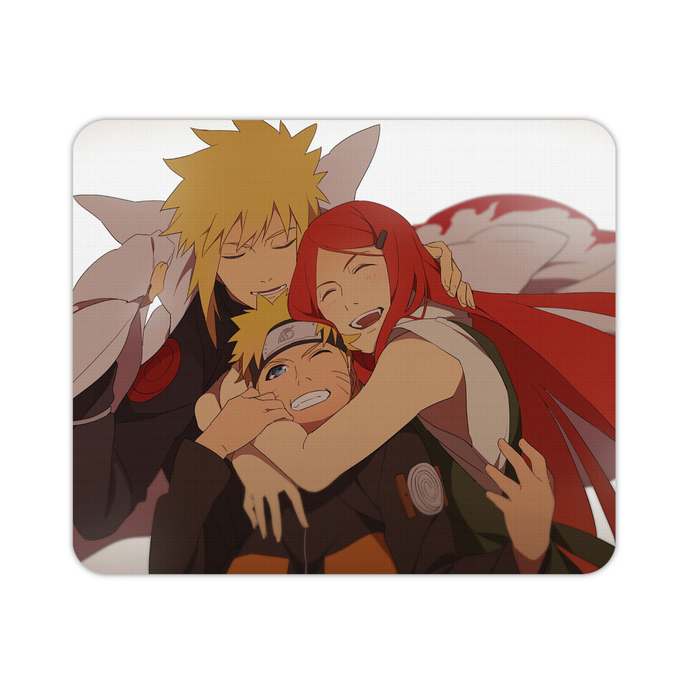 （画像用） NARUTO -ナルト- NARUTO -ナルト- 疾風伝 マウスパッド ステッチ加工 ラバー素材 防水 滑り止め 超薄型 ゲーミング/オフィス対応