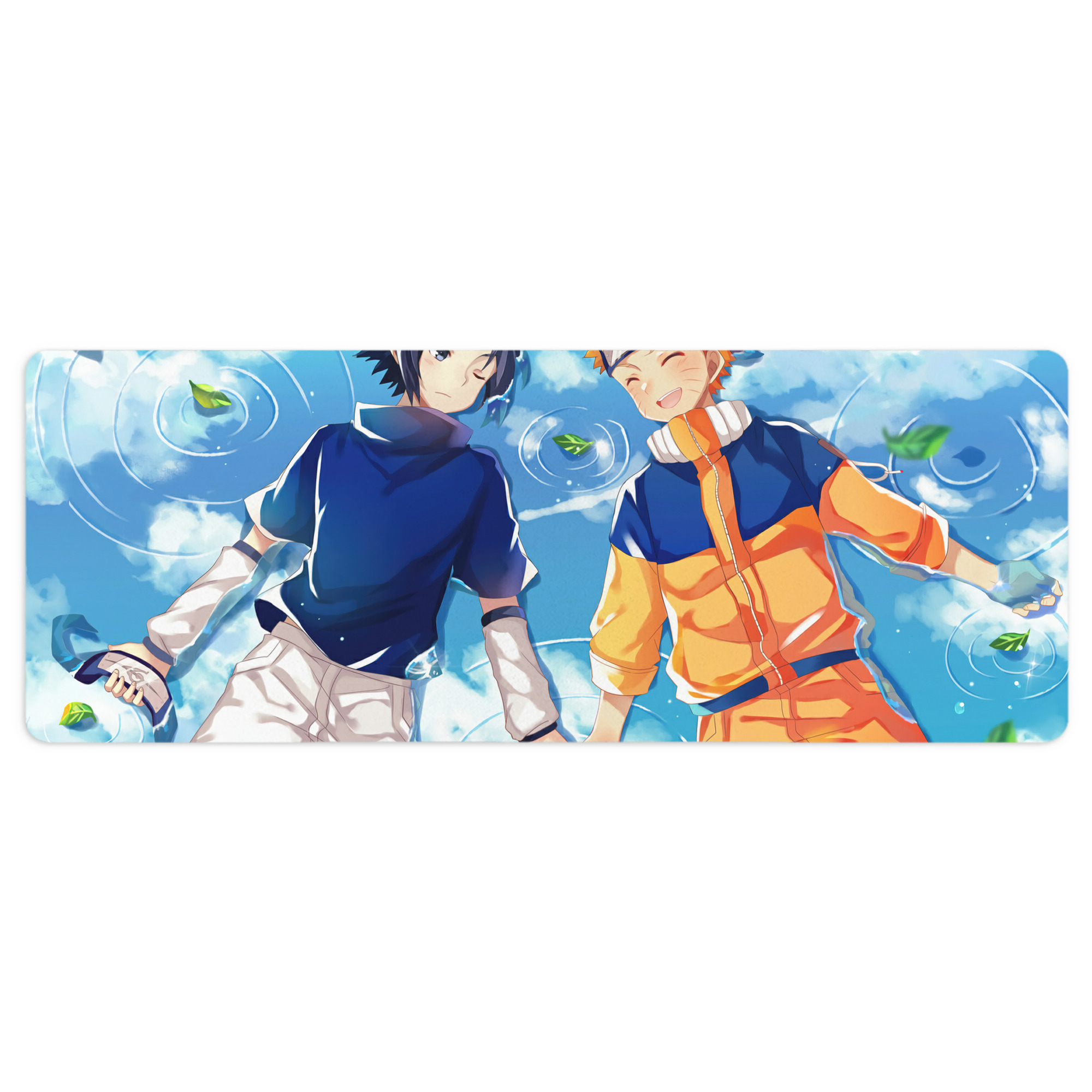 （画像用） NARUTO -ナルト- NARUTO -ナルト- 疾風伝 ステッチ加工 大判デスクマット／滑り止めマウスパッド