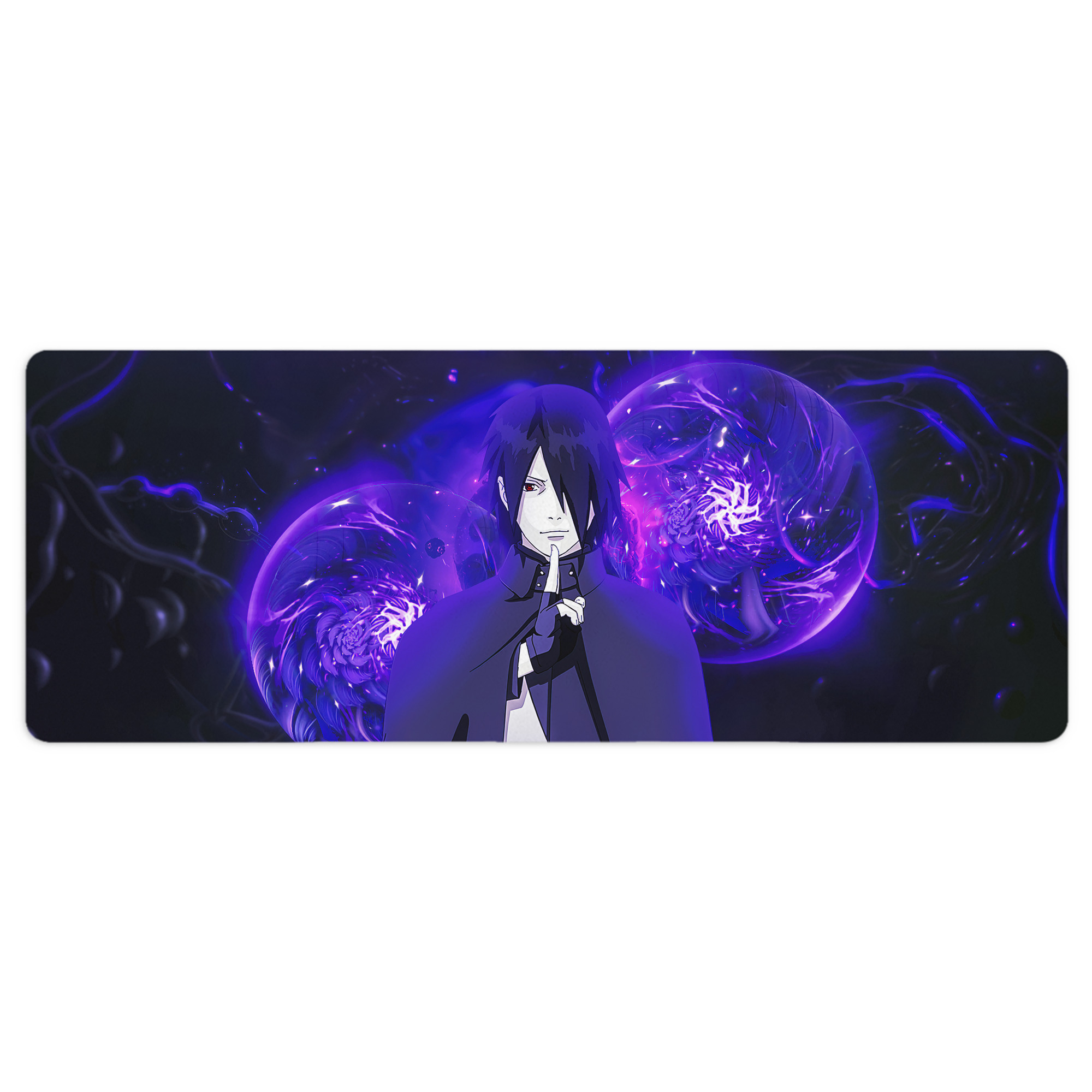 （画像用） NARUTO -ナルト- NARUTO -ナルト- 疾風伝 ステッチ加工 大判デスクマット／滑り止めマウスパッド