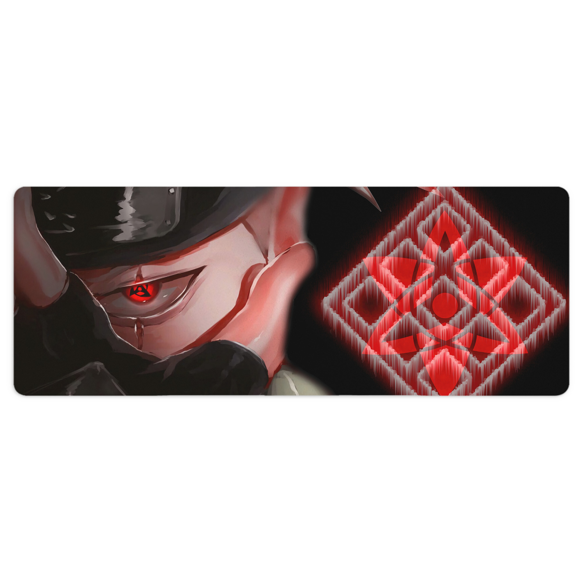 （画像用） NARUTO -ナルト- NARUTO -ナルト- 疾風伝 ステッチ加工 大判デスクマット／滑り止めマウスパッド